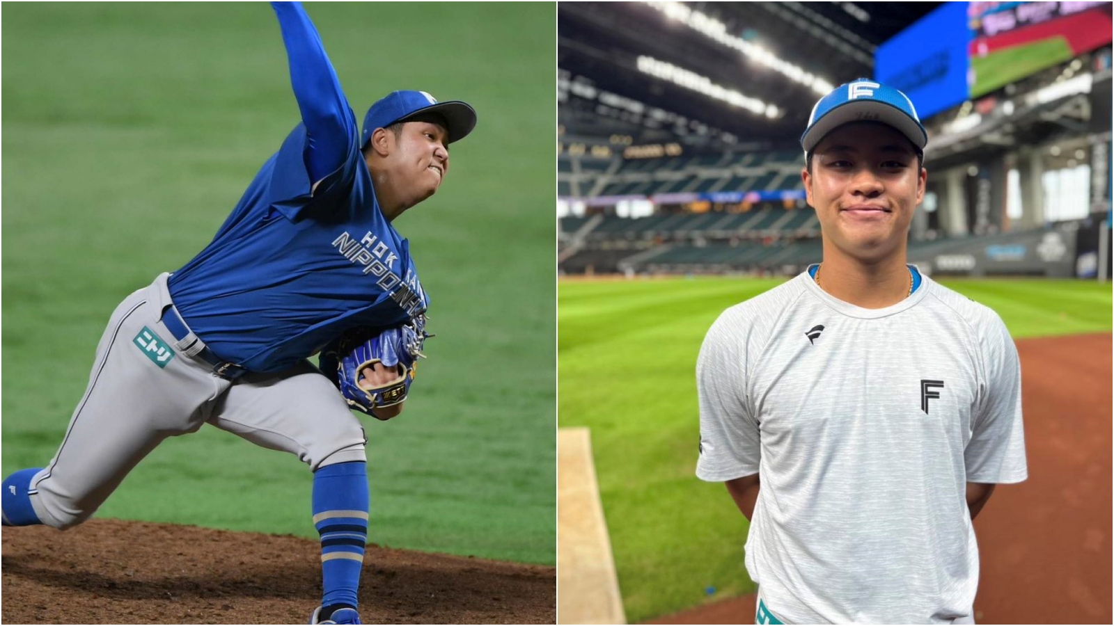 古林睿煬、孫易磊續披火腿戰袍。（翻攝火腿隊X）