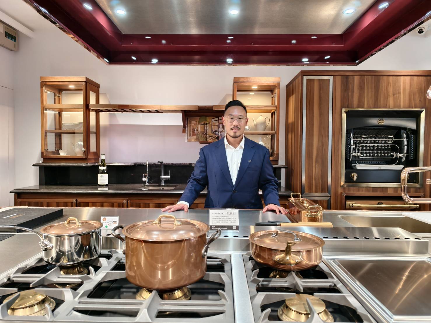 德廚集團執行長蔡作偉認為，許多進口品牌對台灣市場保持高度信心。