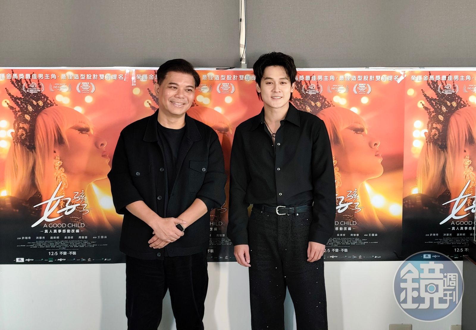 金馬準影帝變裝3小時自嘲「太熱趕緊脫」 原型皇后讚:下輩子要長這樣