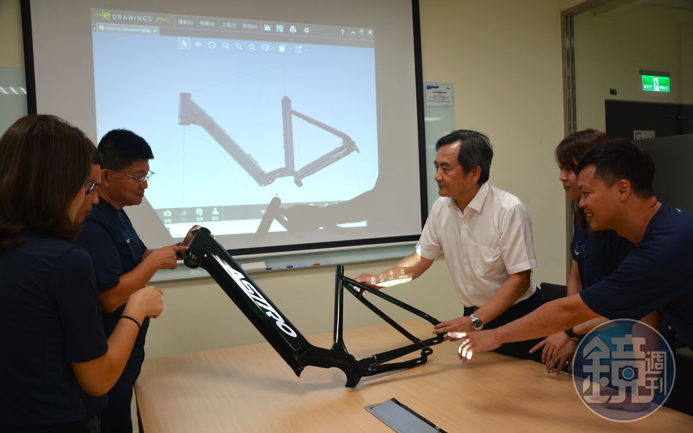 蘇開建再將腳踏車車架廠納入達方集團後，連車架都能自行組裝生產，已經是一條龍生產電動自行車。