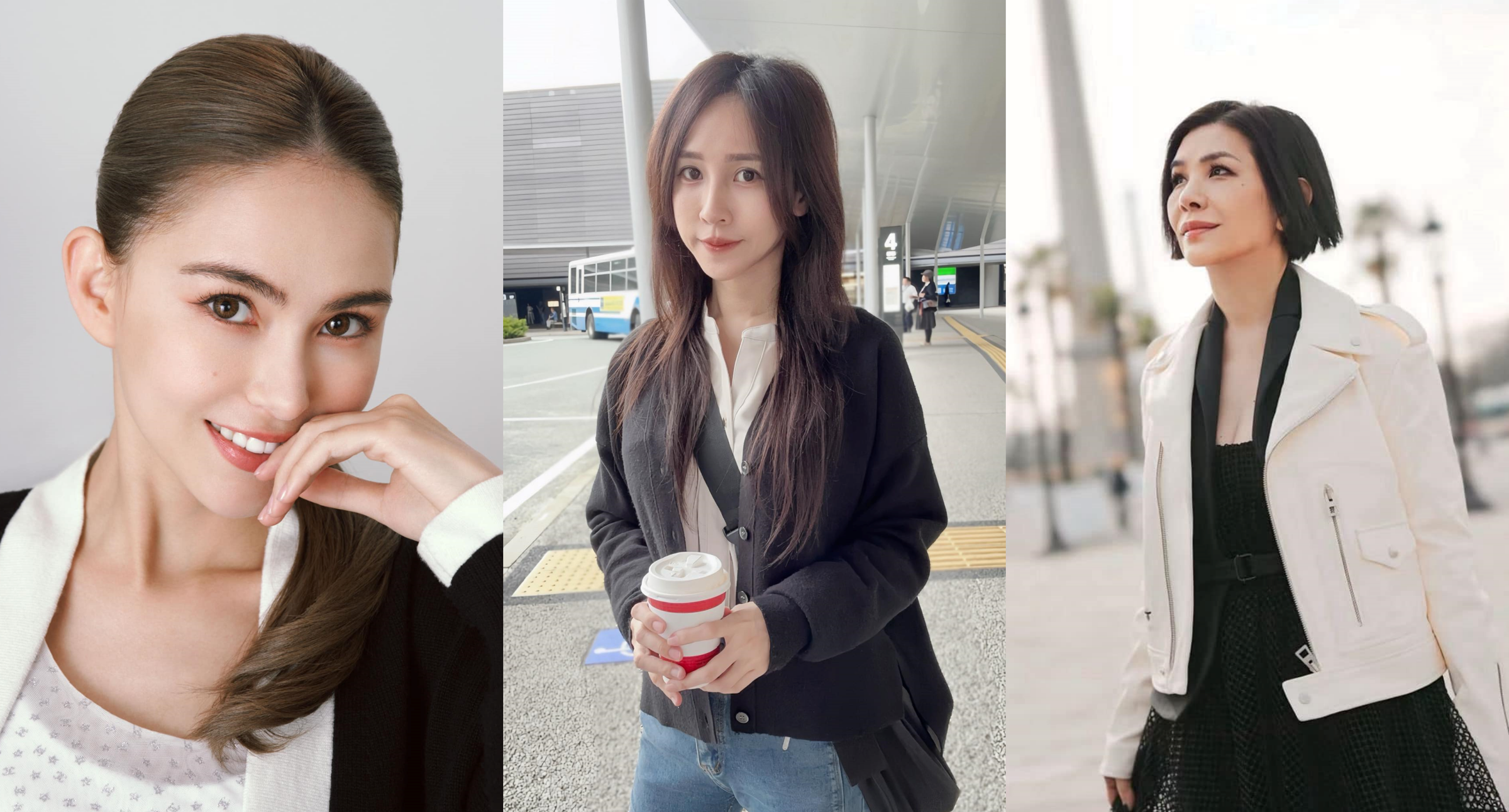 演藝圈不少夫妻檔都曾因子女教育方式起衝突。左起為昆凌、潔哥與張清芳。(翻攝自臉書)