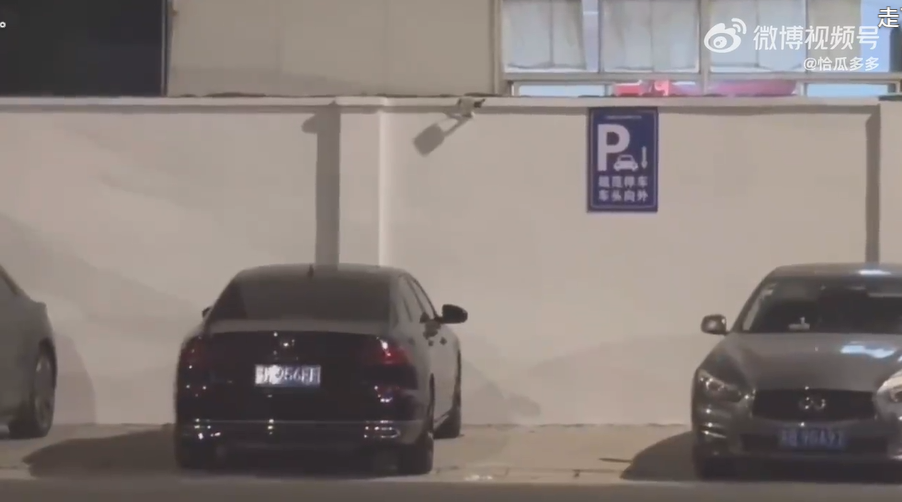 這車真的動得很厲害！超自然車震影片曝光，圍觀鄉民喊：我也想玩。（翻自微博）