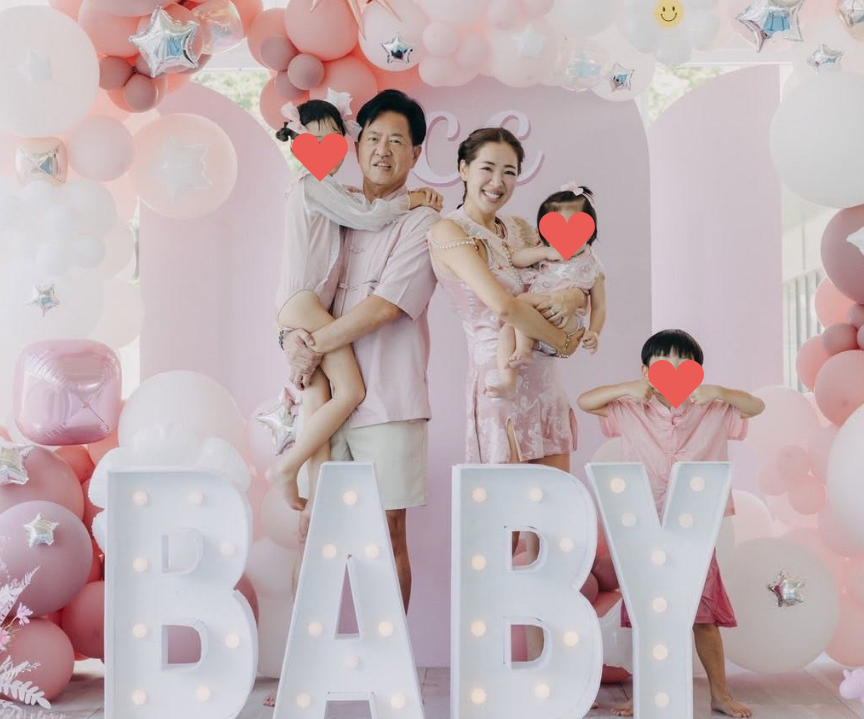 藝人劉伊心與大24歲「老虎牙子」創辦人林志隆結婚多年,並育有2女1子,但近日因老虎牙子徵「董事長夫人特助」職缺遭炎上。(翻攝自劉伊心臉書)