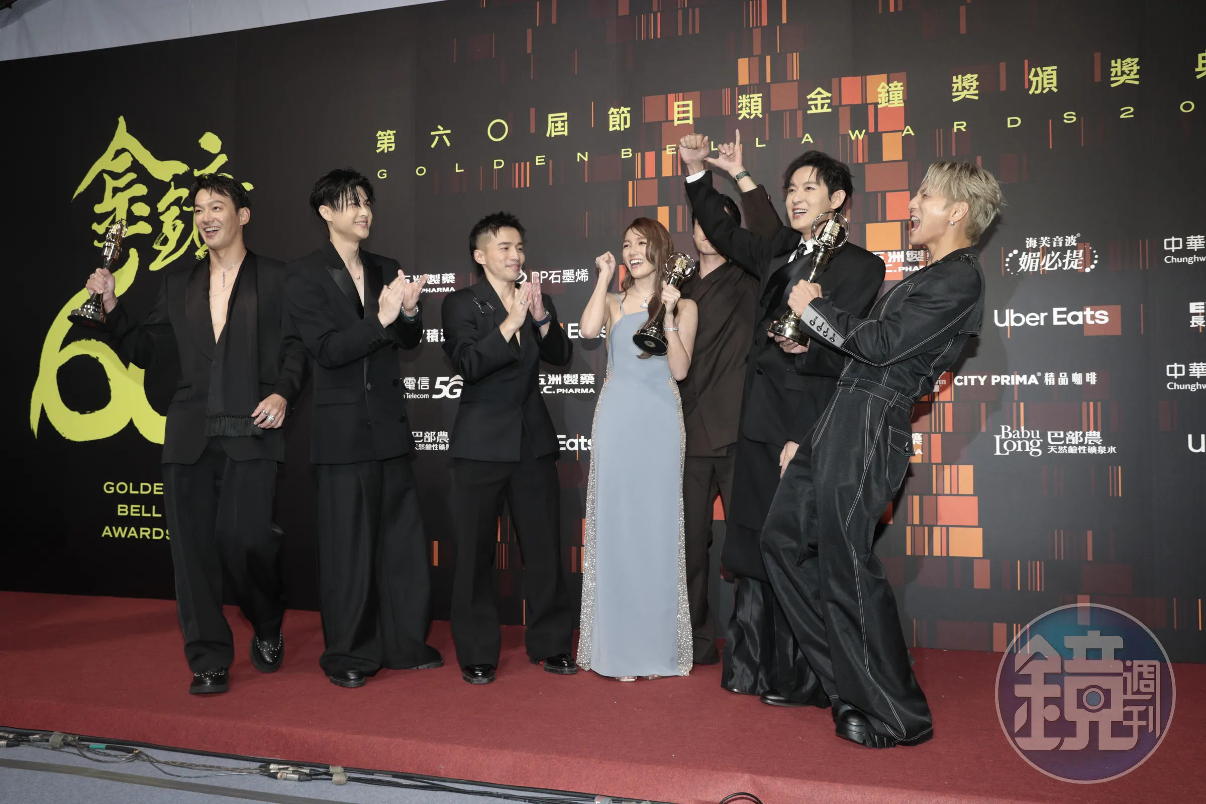 棒棒堂不受威廉閃兵風波影響，獲得評審一致認同拿下實境節目主持人獎。