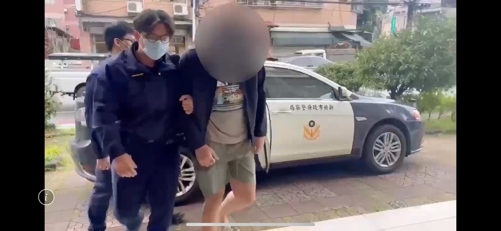 嫌犯遭移送法辦。（警方提供）