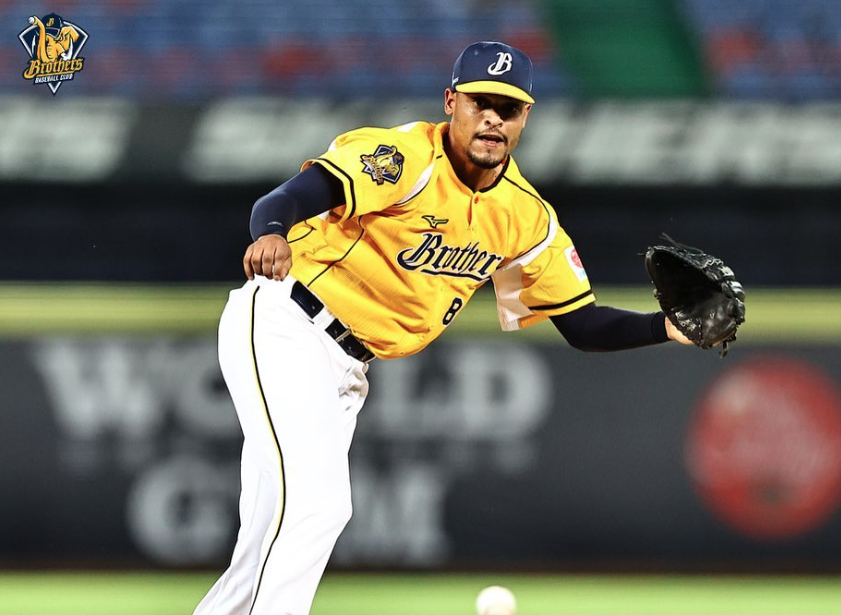 中信兄弟隊今年7月才宣布簽下洋投艾里歐，未料艾里歐9月藥檢2度未通過，遭到中信兄弟解約，列為永不錄用人員。（取自Instagram@brothers_baseball）