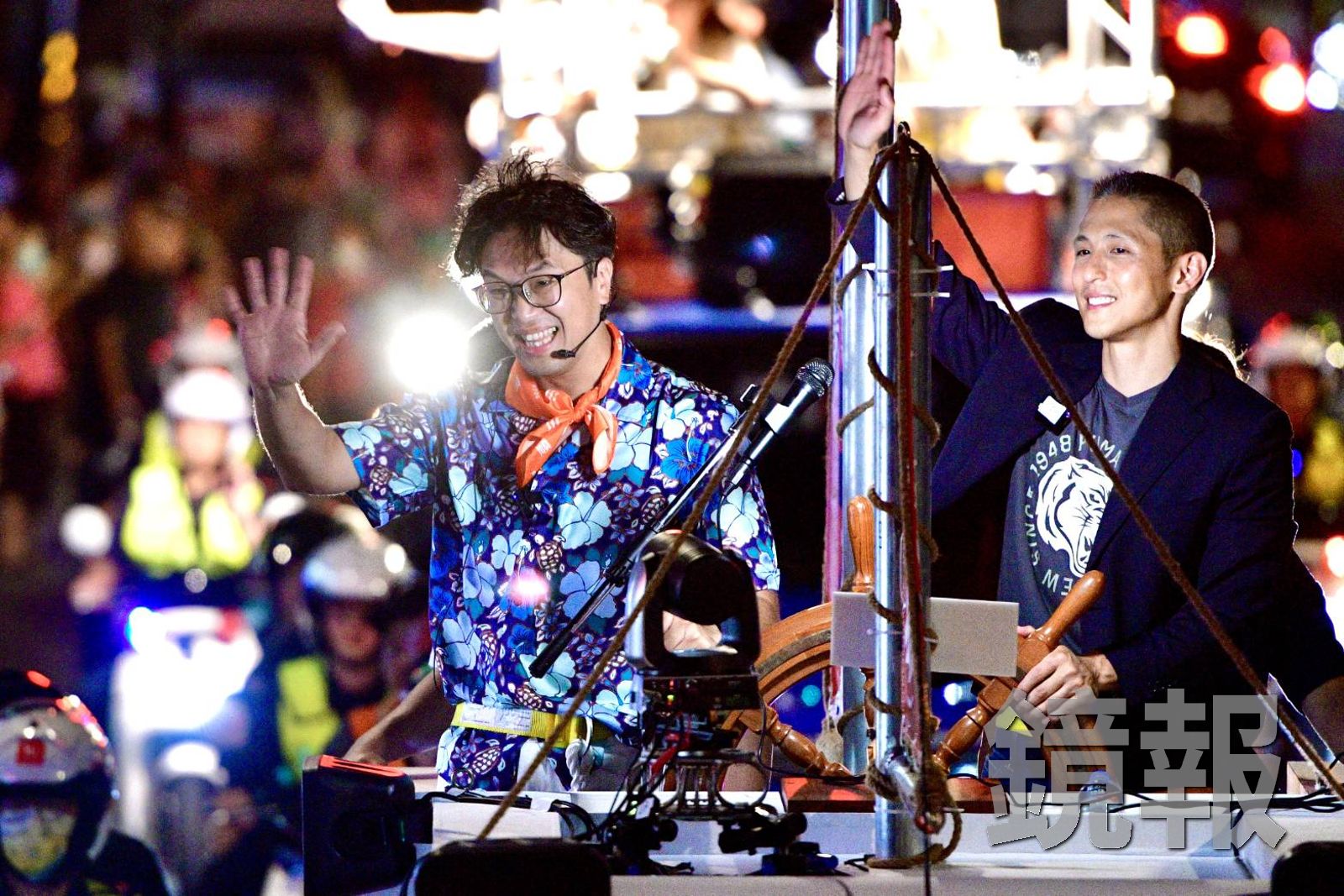 沈伯洋車掃突破3萬人! 男星感動喊「天佑台灣」:正在凝聚台灣人的尊嚴