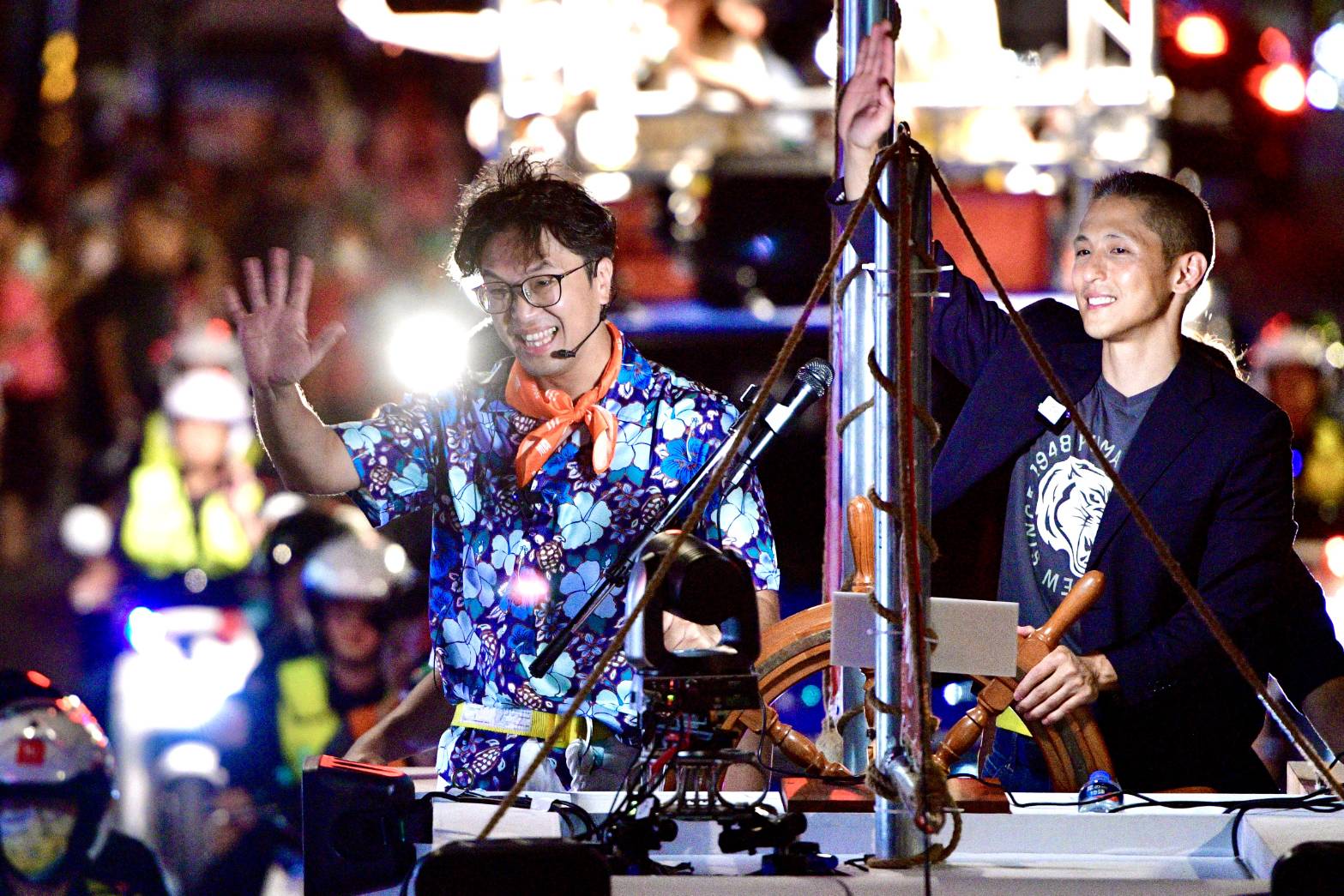 沈伯洋車掃突破3萬人! 男星感動喊「天佑台灣」:正在凝聚台灣人的尊嚴