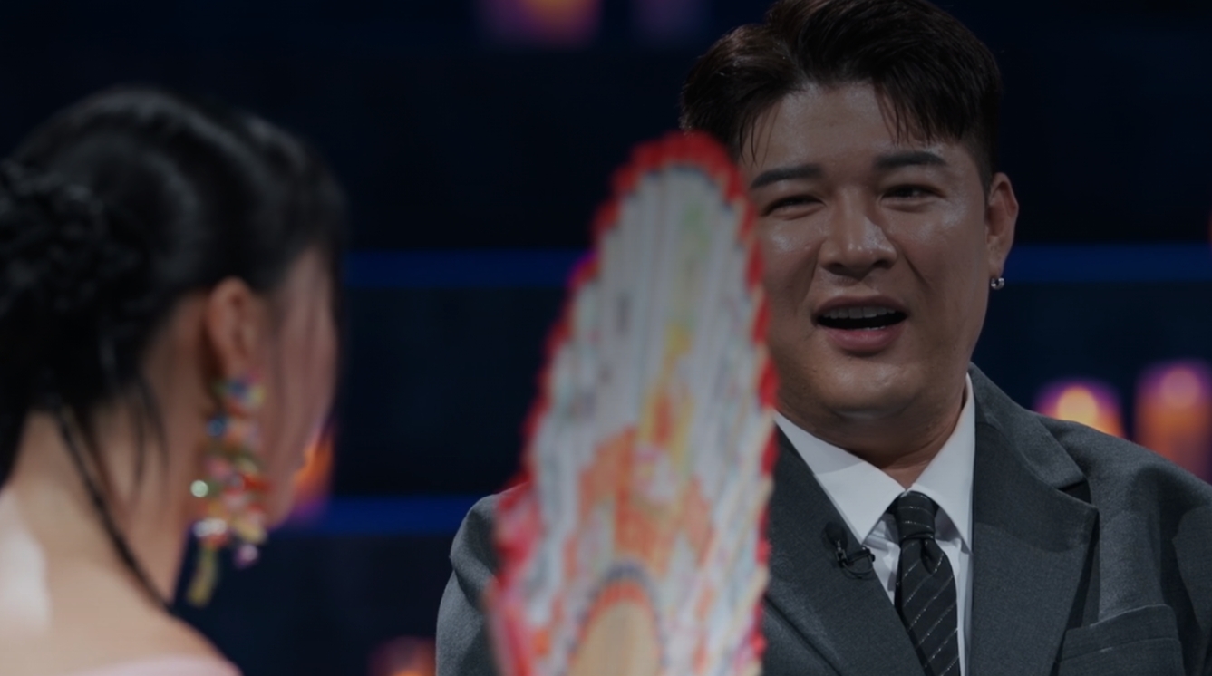 Super Junior神童因為對未來的不安自願當嘉賓來算命。（截圖自Disney+）