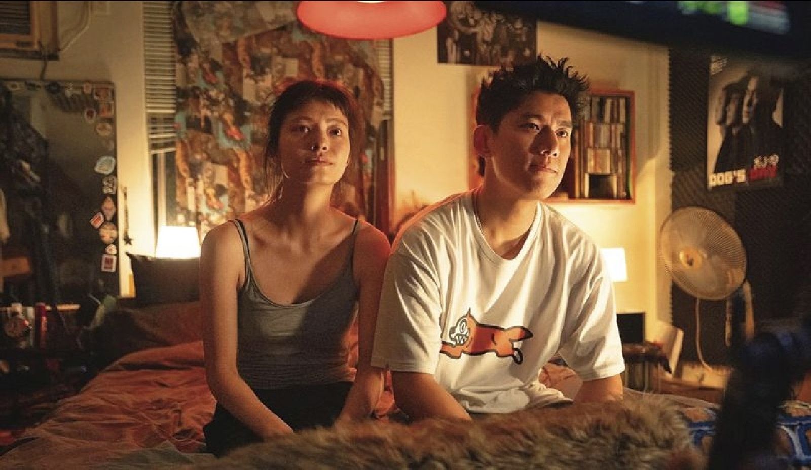 朱軒洋拍影集《欠妳的那場婚禮》時，與混血女星蒲禾菲多次戲外私會。（圖／翻攝自金馬影展官網）