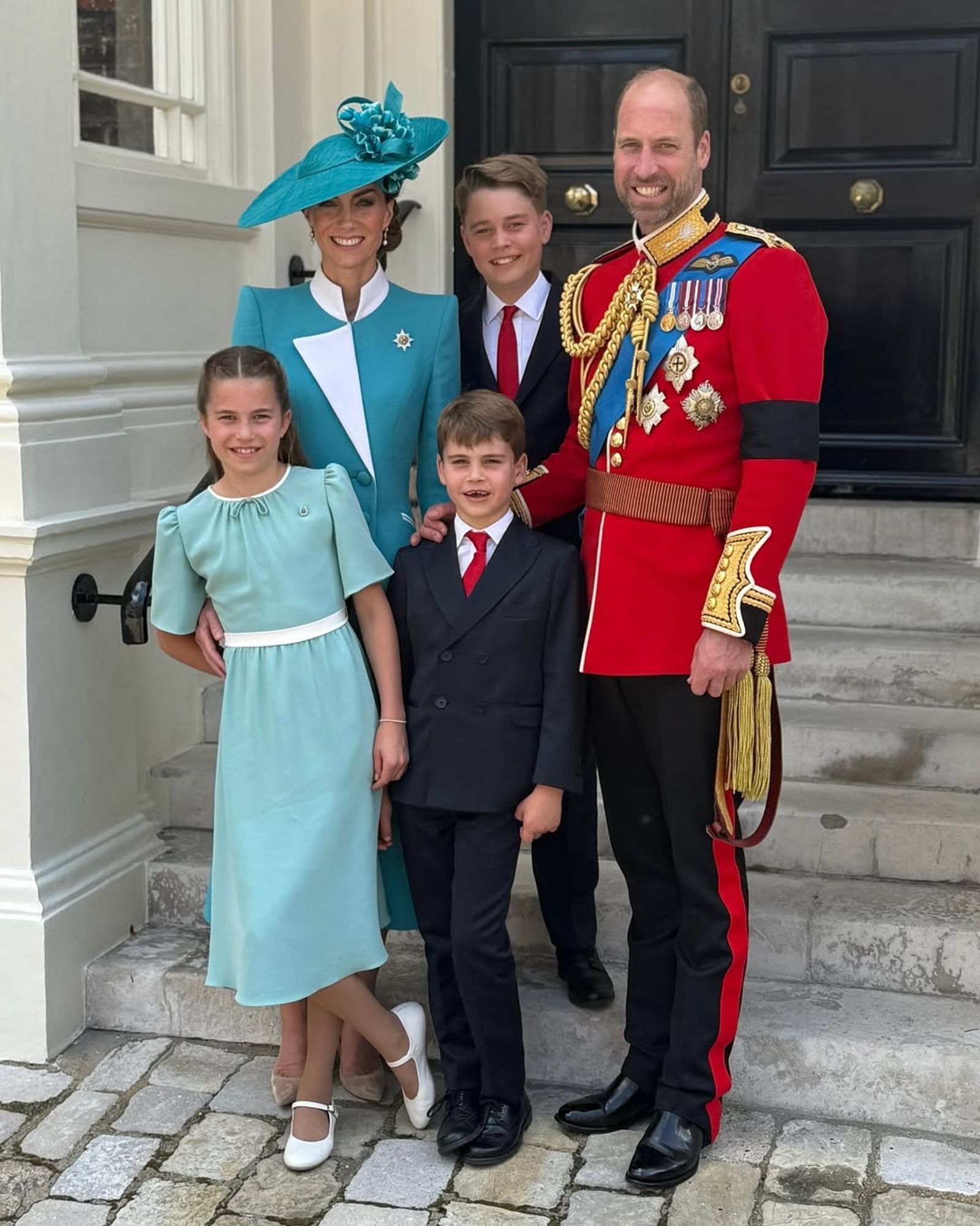 威廉王子與凱特王妃育有3名子女。（翻攝princeandprincessofwales IG）