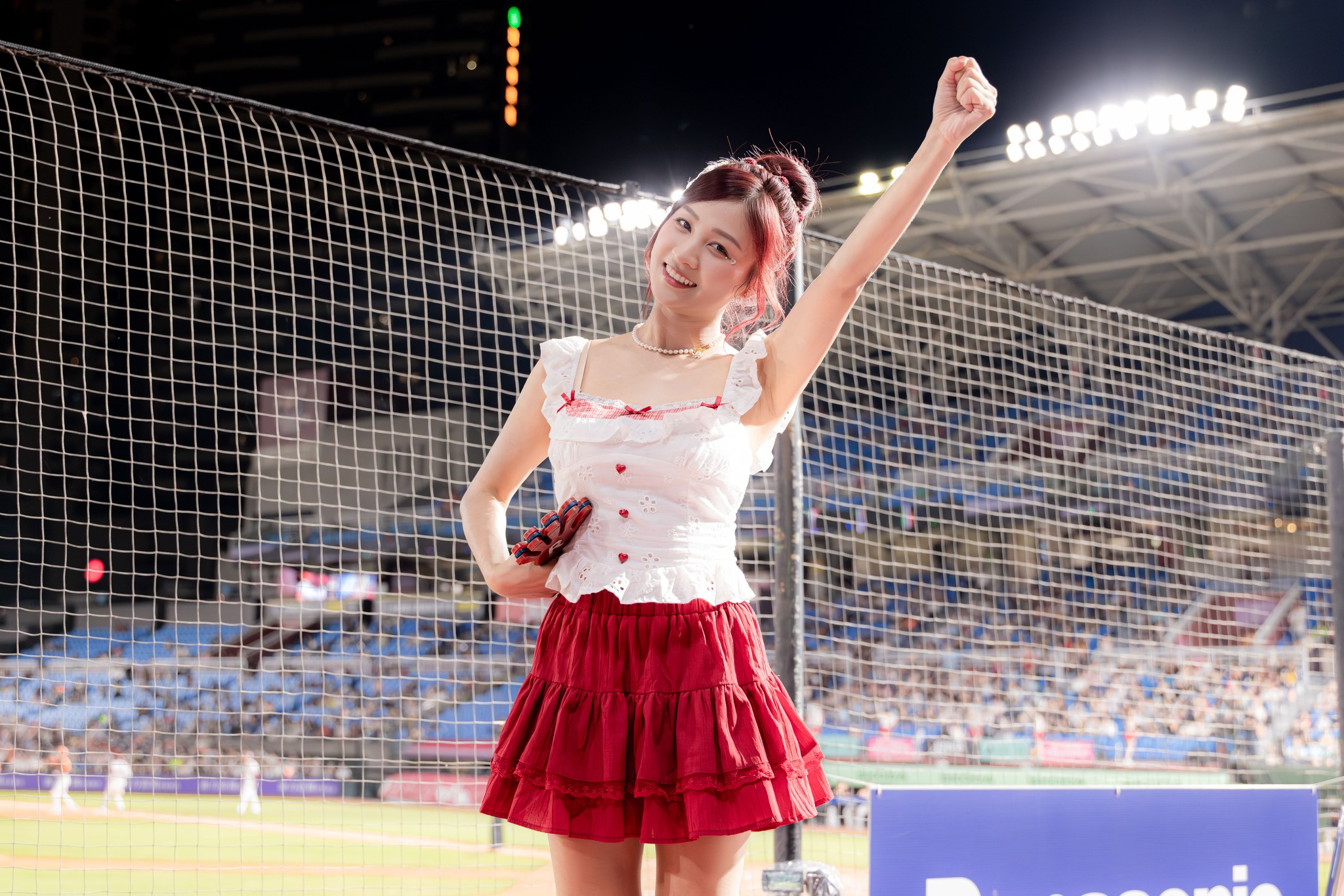 小紫趁球季休賽,進行鼻樑手術。(樂天提供)