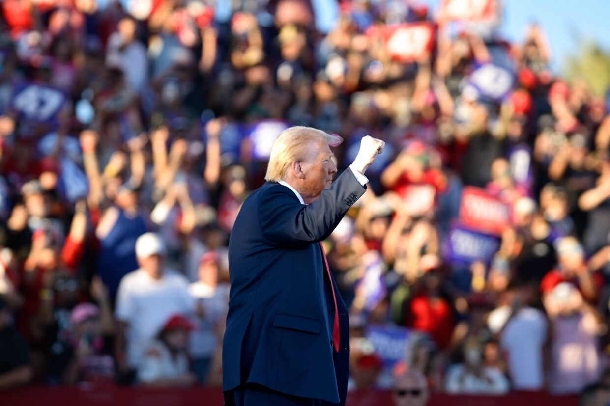 川普的造勢活動吸引眾多支持者參與。(翻攝Truth Social@realDonaldTrump)