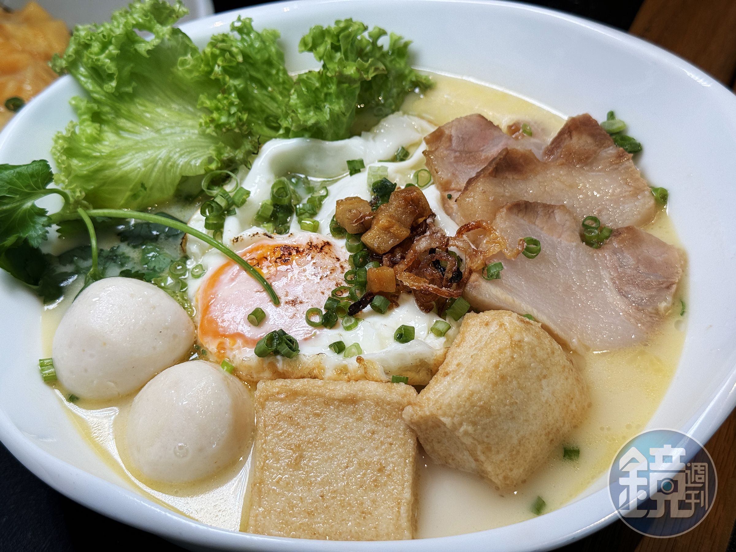 充滿南洋風味的叻沙麵,是相當受歡迎的早餐。