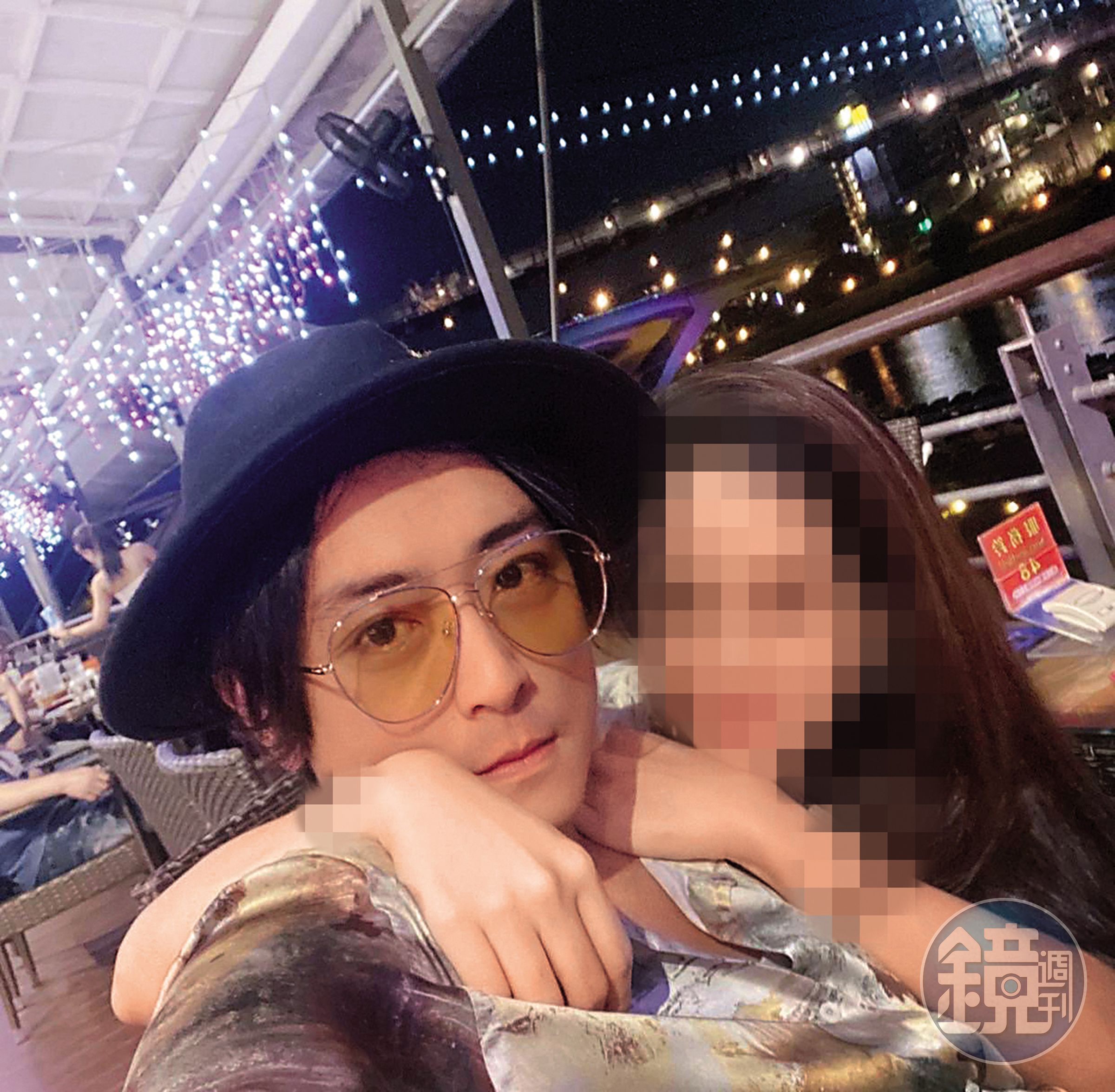 Toro和D小姐當時交往僅3個月就分手。（讀者提供）