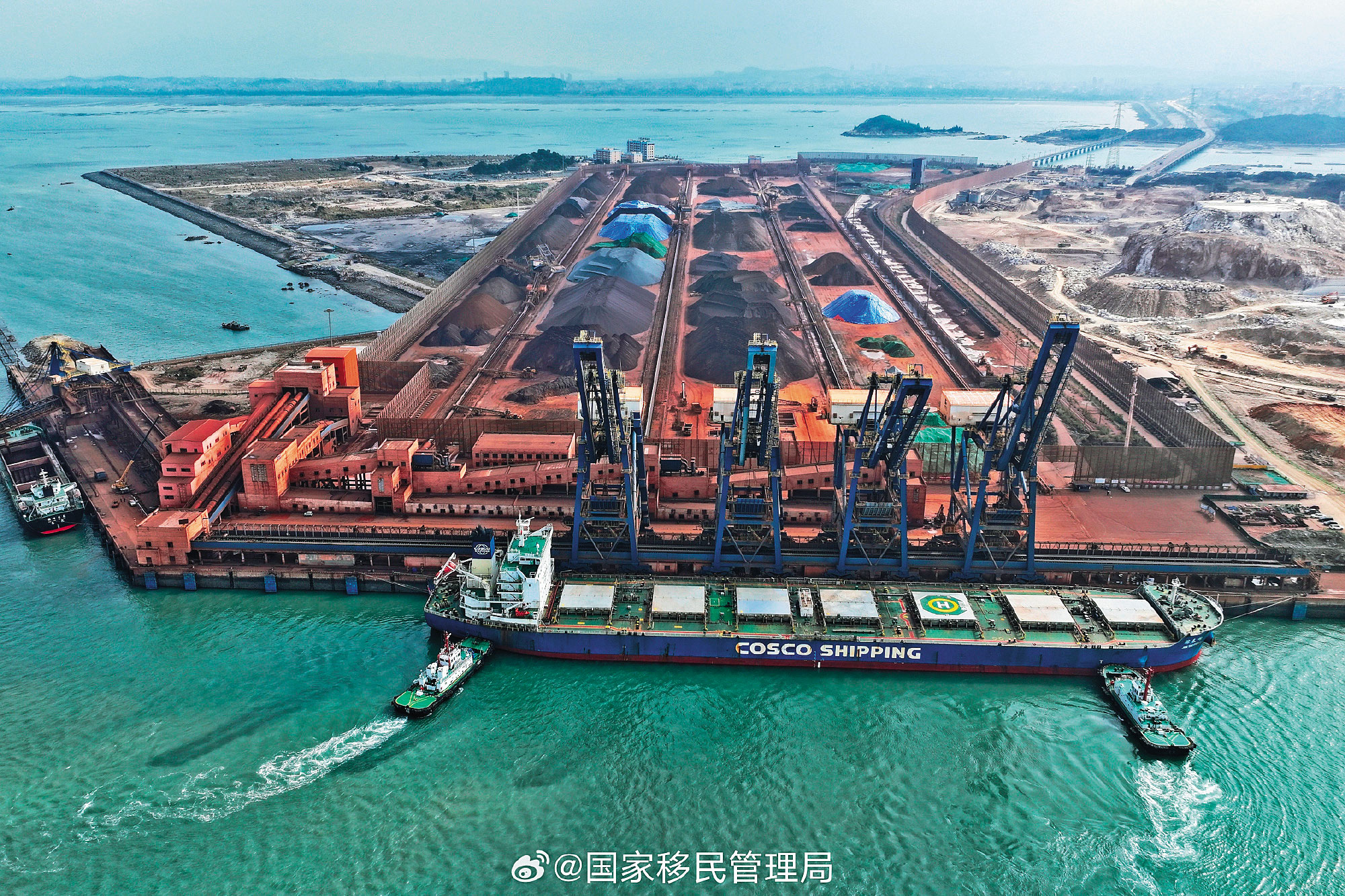 今年初中國發出限制包含鎢在內的貴金屬出口，引發各國譁然，紛紛尋找替代管道。（翻攝中國國家移民管理局微博）