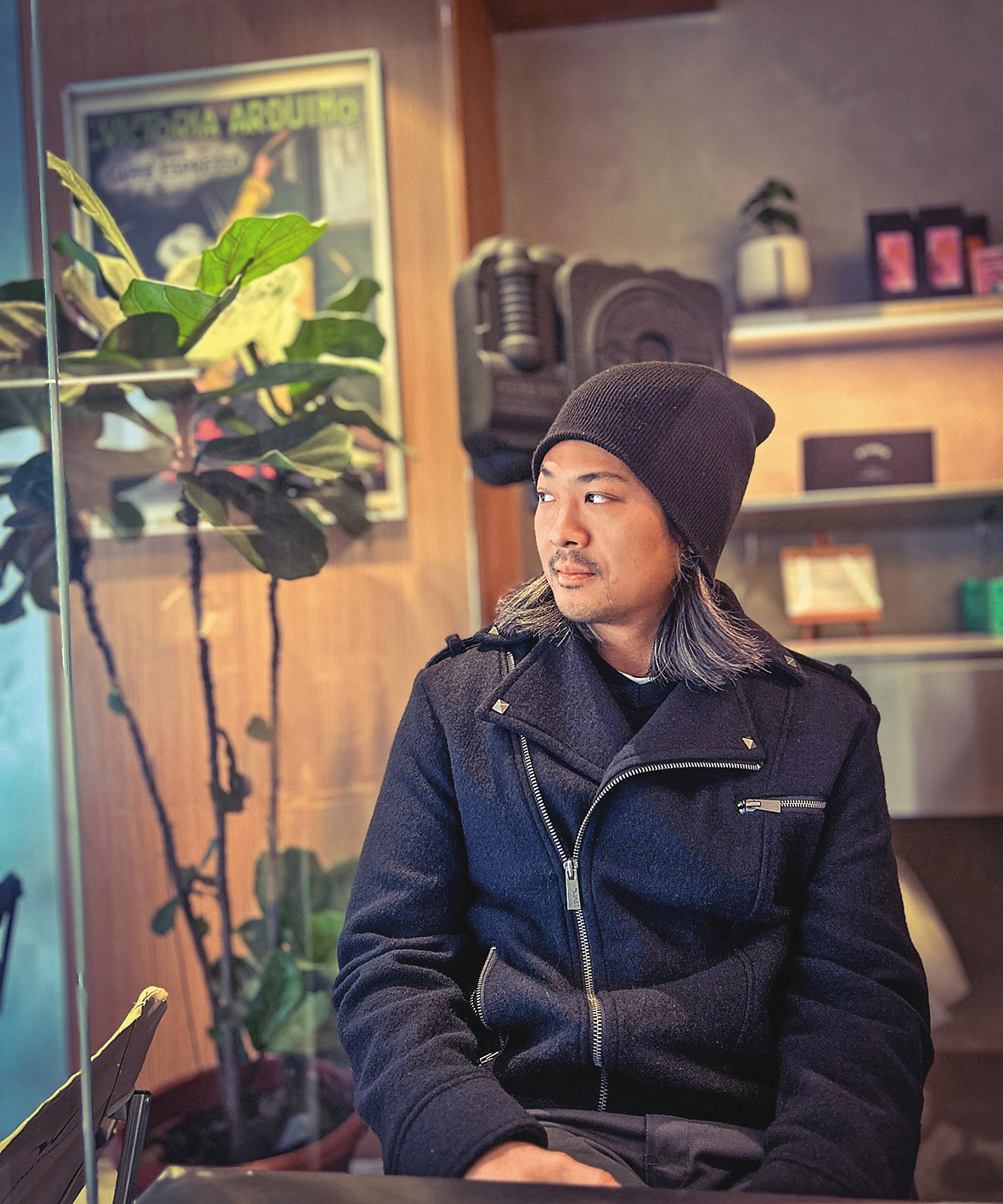 POLO來台灣發展，獲得黃大煒與Vicky的力挺，而且有說法他是黃大煒創作的夥伴。（翻攝自polo_wl IG）