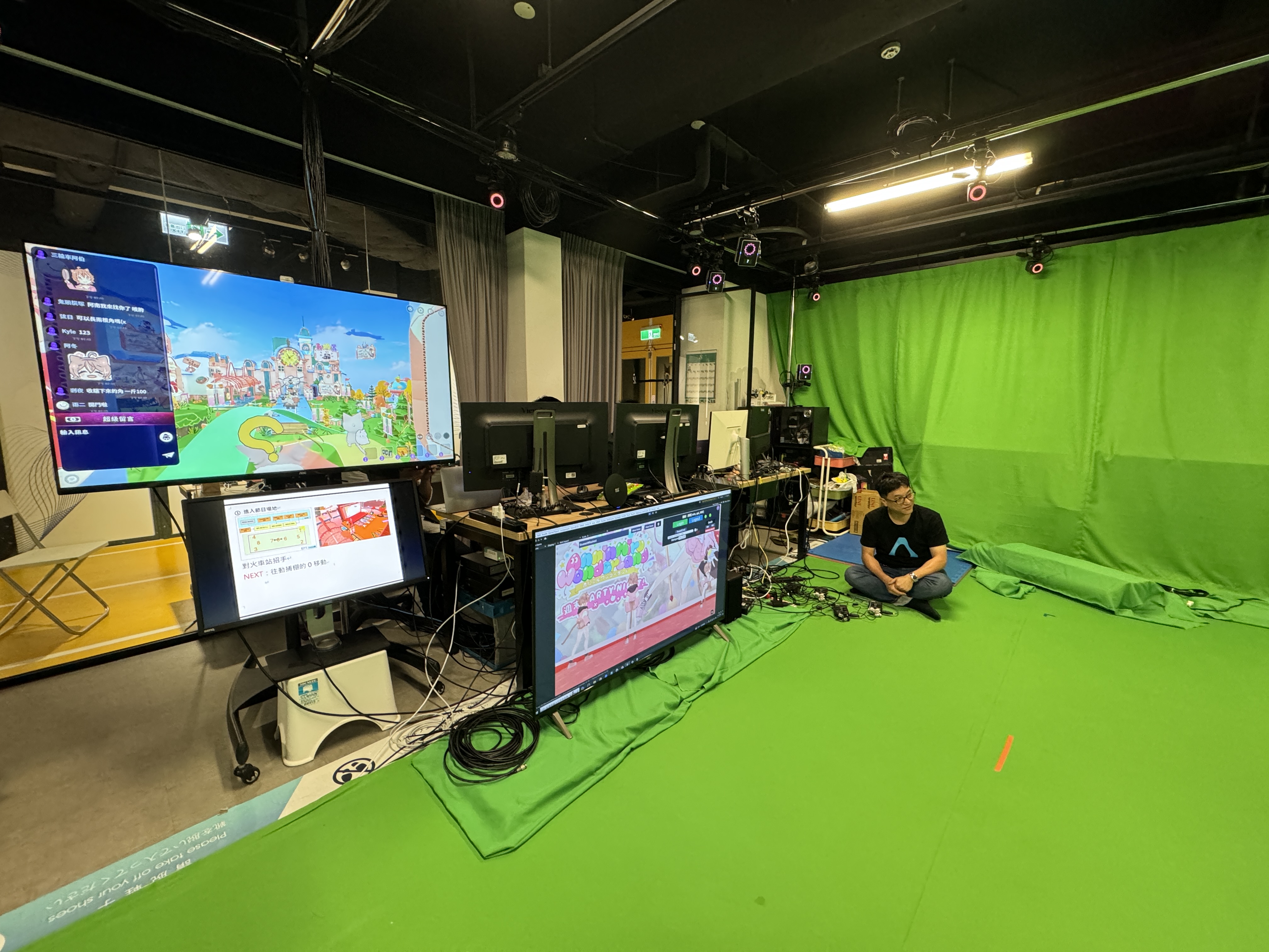 許多VTuber公司都有製作內容的能力，BEATDAY主要提供技術支援，以及顧問、營銷、售票等服務。（HTC VIVE ORIGINALS提供）