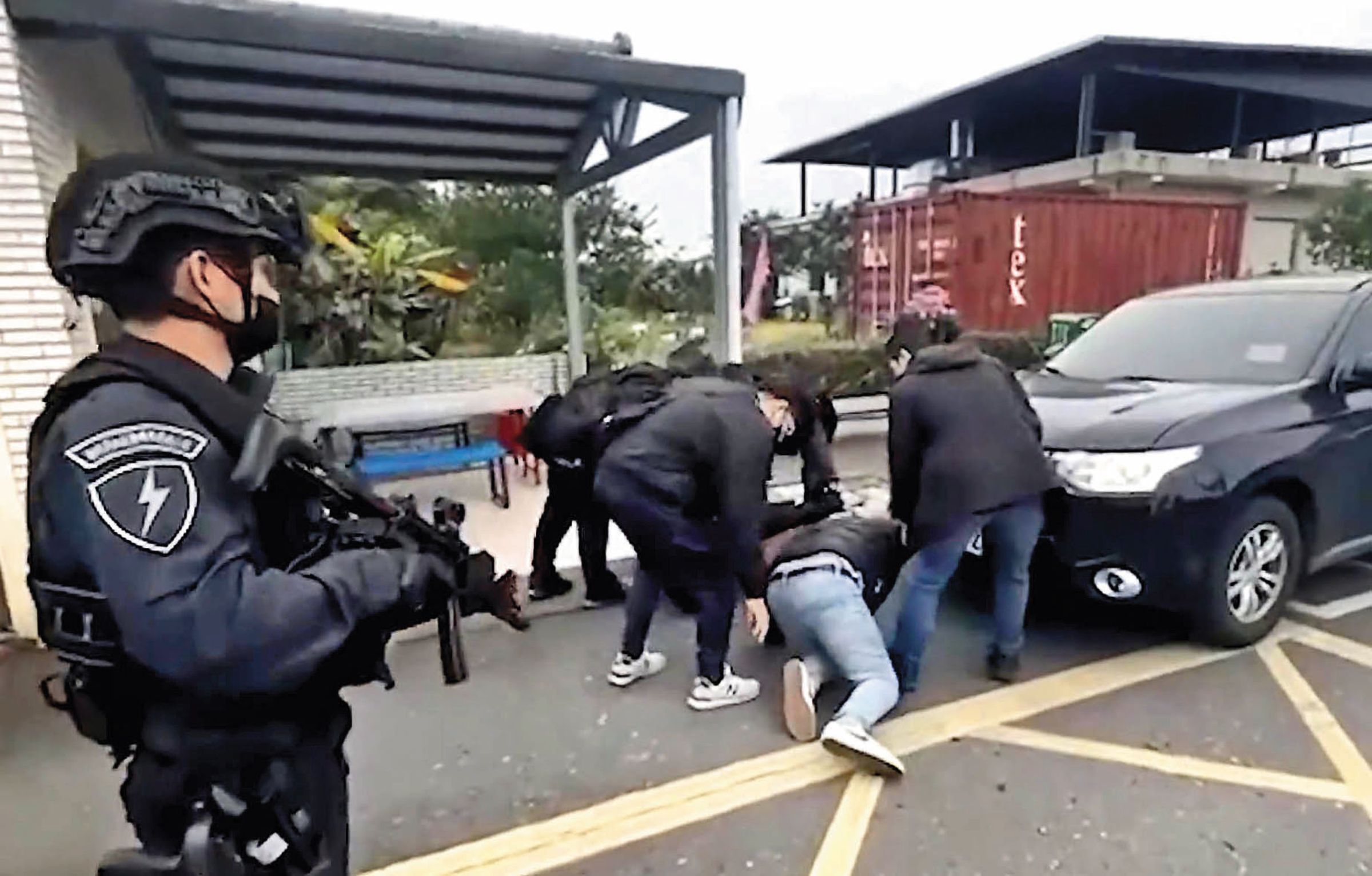 據傳國安單位年前就已掌握這份報告情資，自去年底起不斷實施大規模掃黑行動。（警方提供）