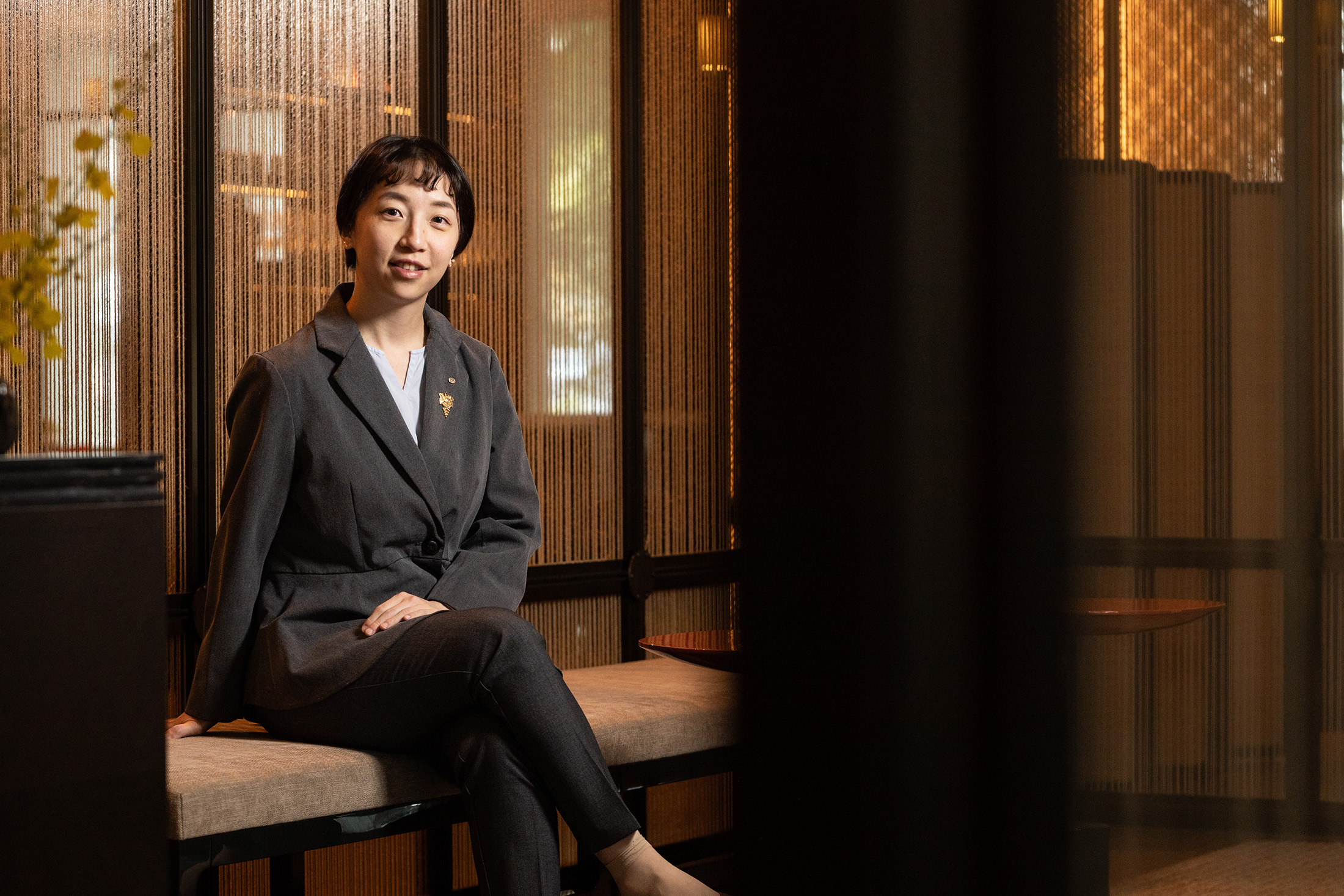 「元紀．台灣菜」的侍酒師曾雅慧，是台灣首位獲得米其林侍酒師大獎的女性，最打動人心的是她「以人為本」的服務特質。