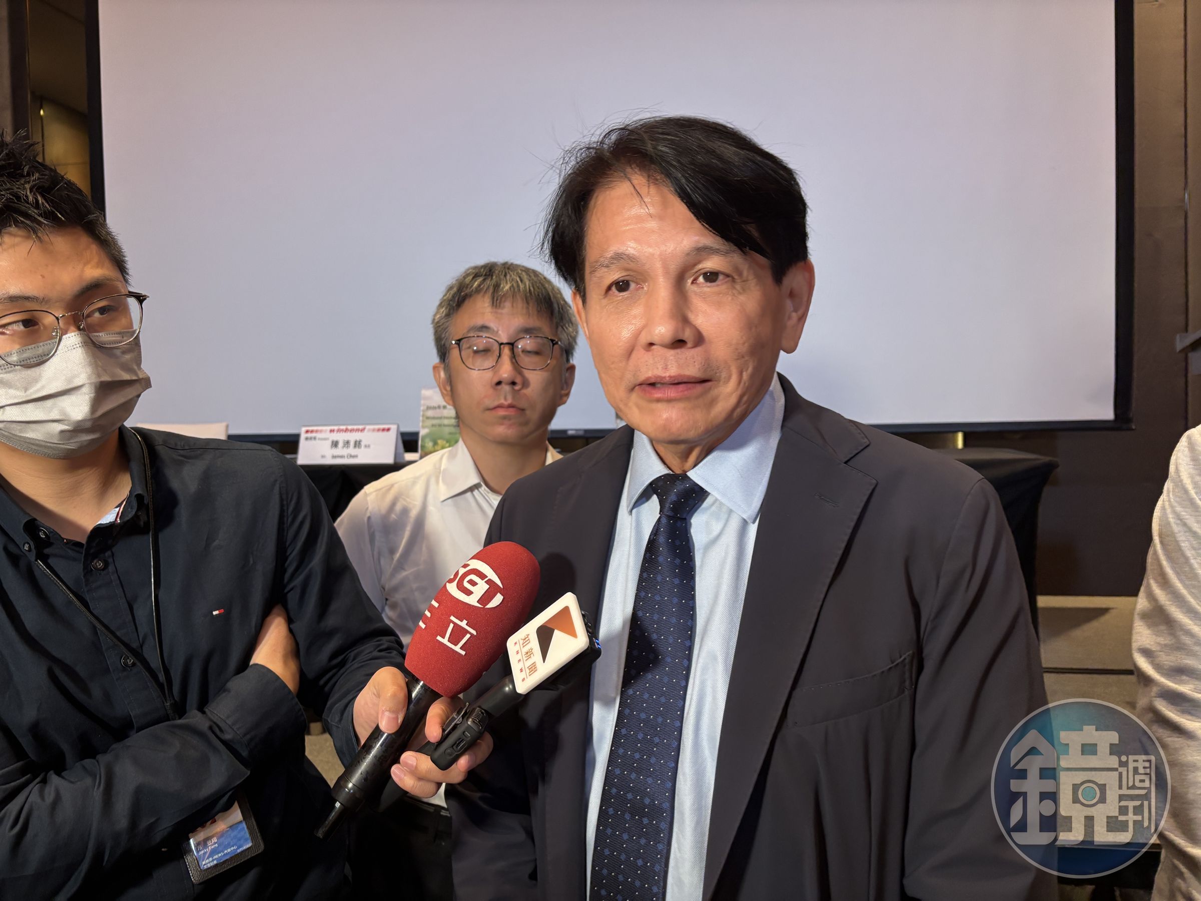 華邦電總經理陳沛銘認為明年記憶體供貨將更吃緊。