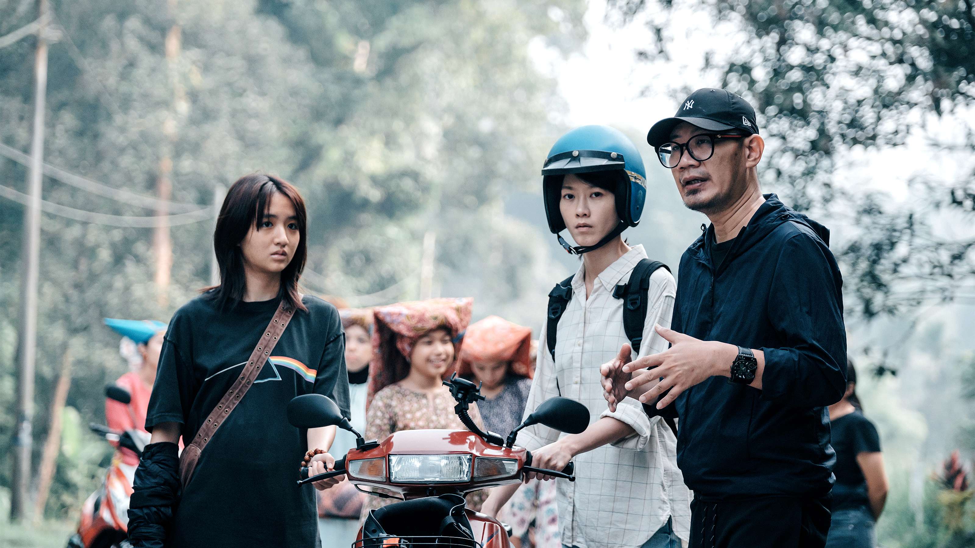 張吉安新片《搖籃凡世》起用在香港發展的大馬女星廖子妤，以及備受力捧的星二代許恩怡演出。（海鵬提供）