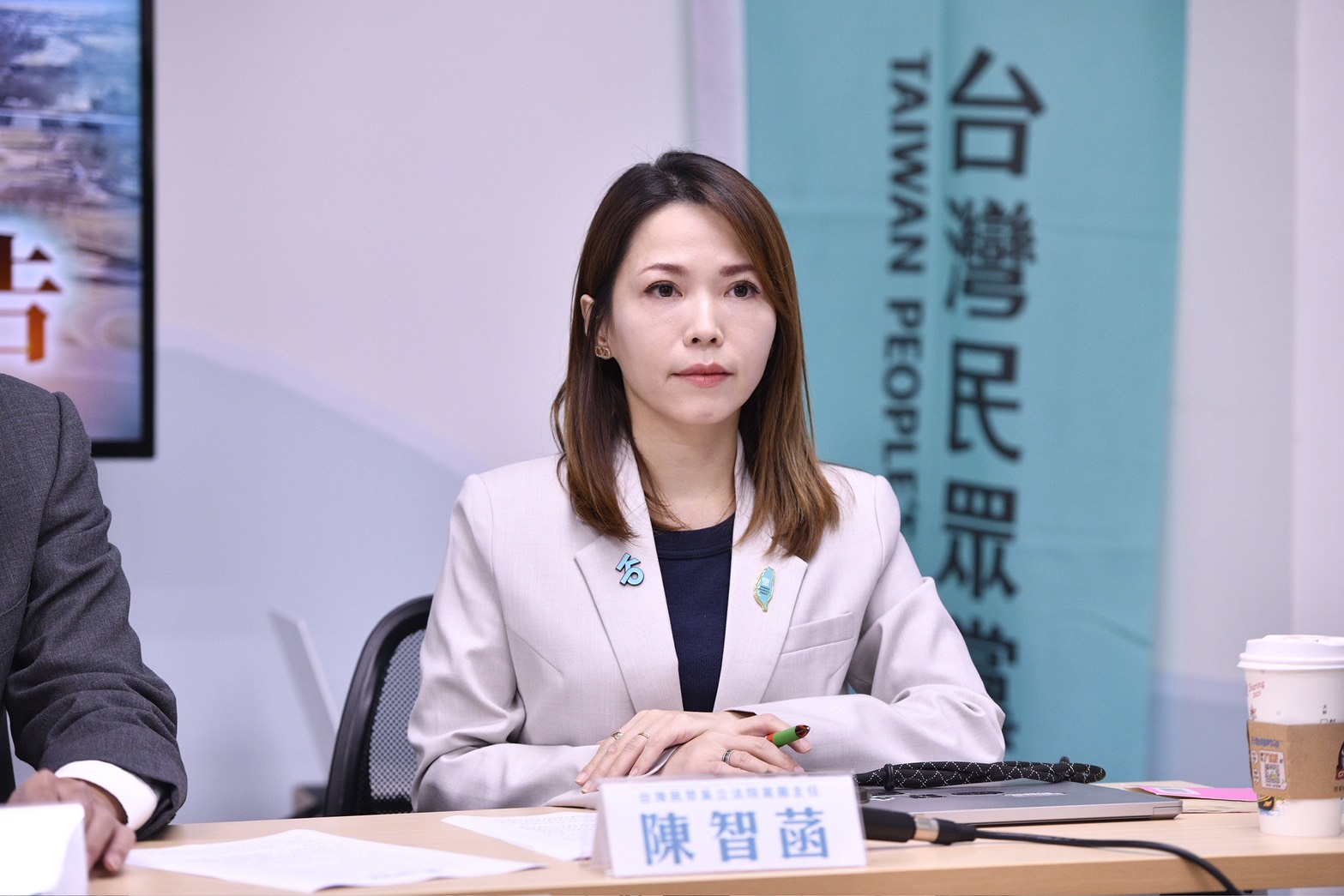 陳智菡認為，楊寶楨若想參選就循黨內制度登記。（資料照；鏡報李智為）