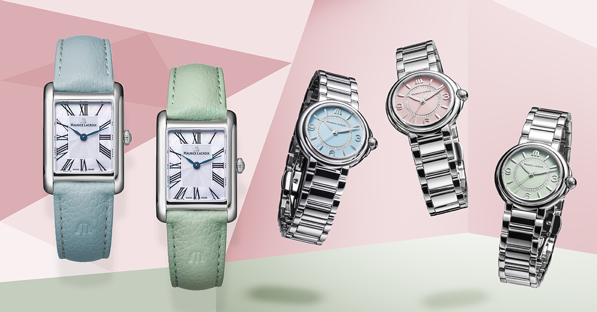 今年，艾美錶迎來品牌創立50週年，特別選在母親節之際，以FIABA系列新色與新作，獻給每一位「時光嬌娃」，見證她優雅掌握時間、閃耀自我光芒。