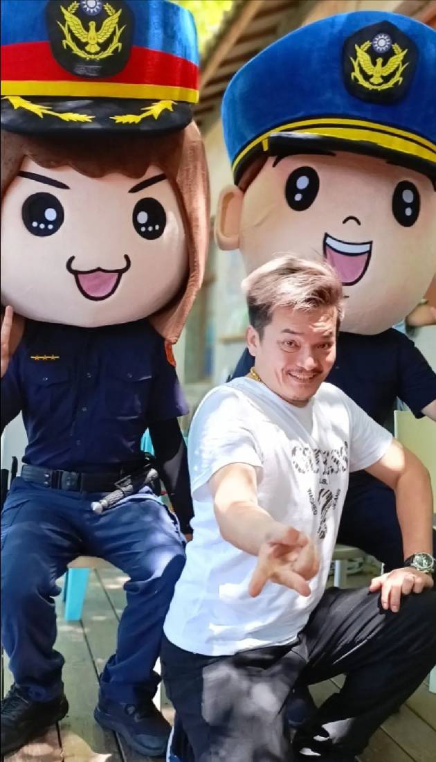 可樂說他仍將持續從事公益活動。(可樂提供)