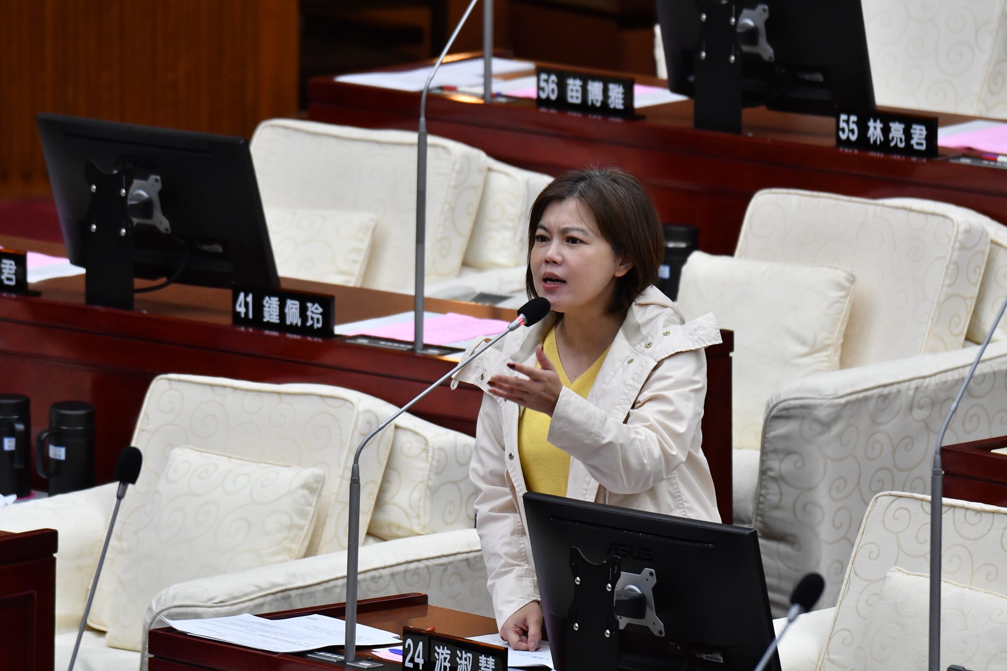 游淑慧稱北檢起訴柯文哲提供的190頁資料看了「不寒而慄」。（翻攝自游淑慧 台北市議員臉書）