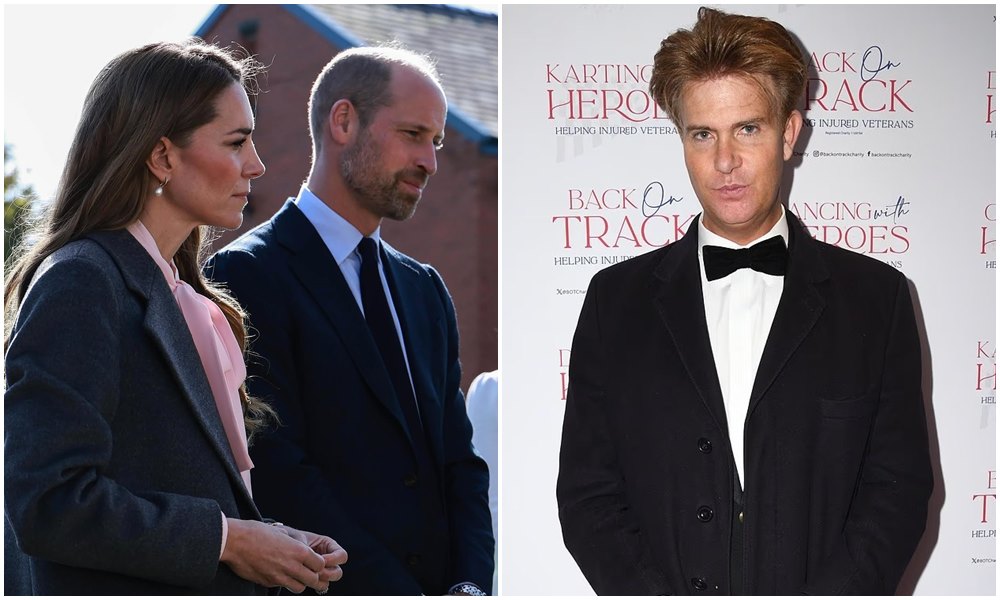 班鄧肯（右圖）是威廉王子和凱特王妃（左圖）大學時的密友，在五星級飯店墜樓身亡。（翻攝Dawn Mitchell臉書、princeandprincessofwales IG）