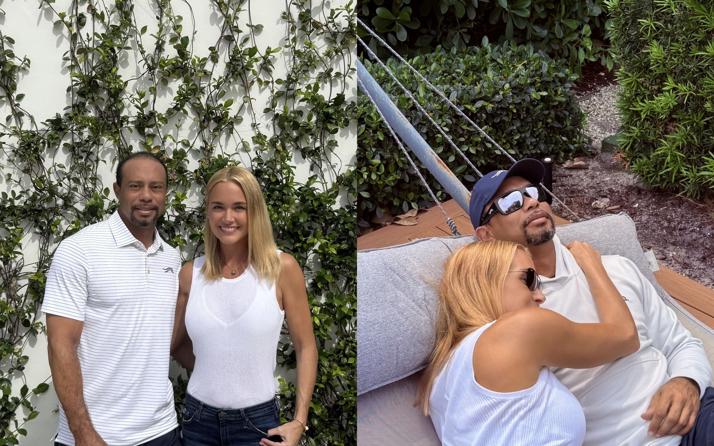 美國高球名將老虎伍茲在社群上高調認愛。（翻攝自X@TigerWoods）