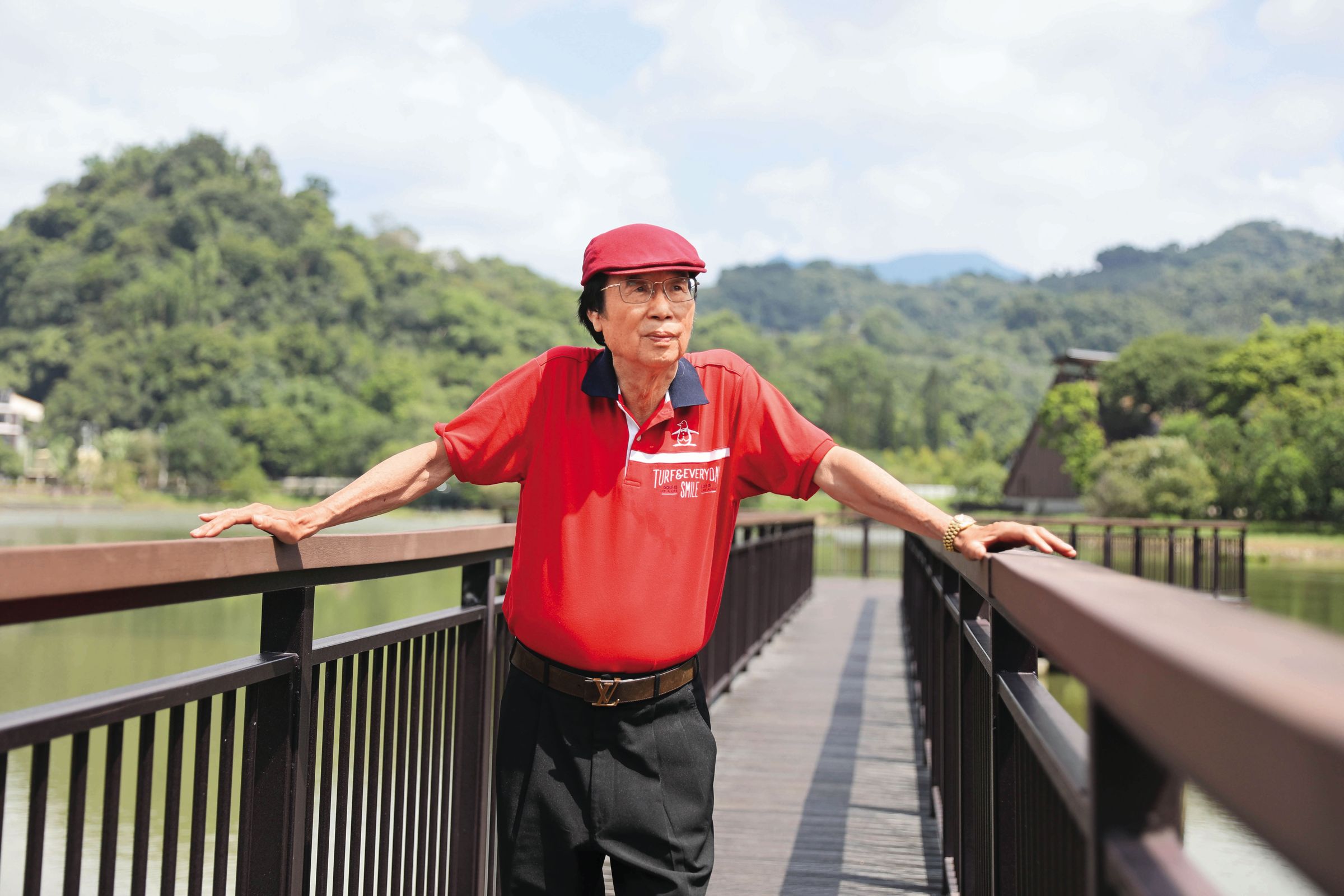 蘇松泙說，進股市就是要贏錢，選股是關鍵。