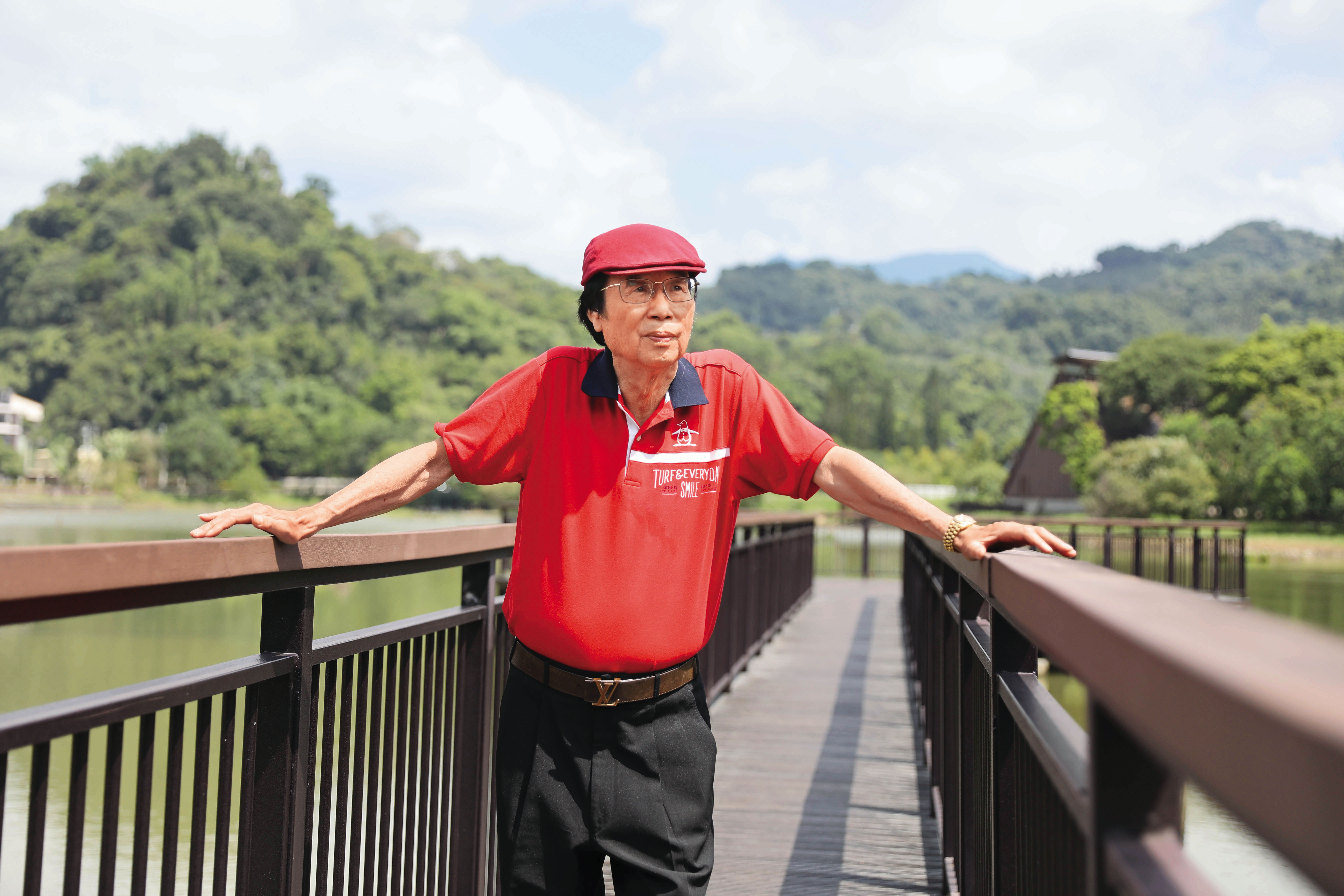 蘇松泙說，進股市就是要贏錢，選股是關鍵。