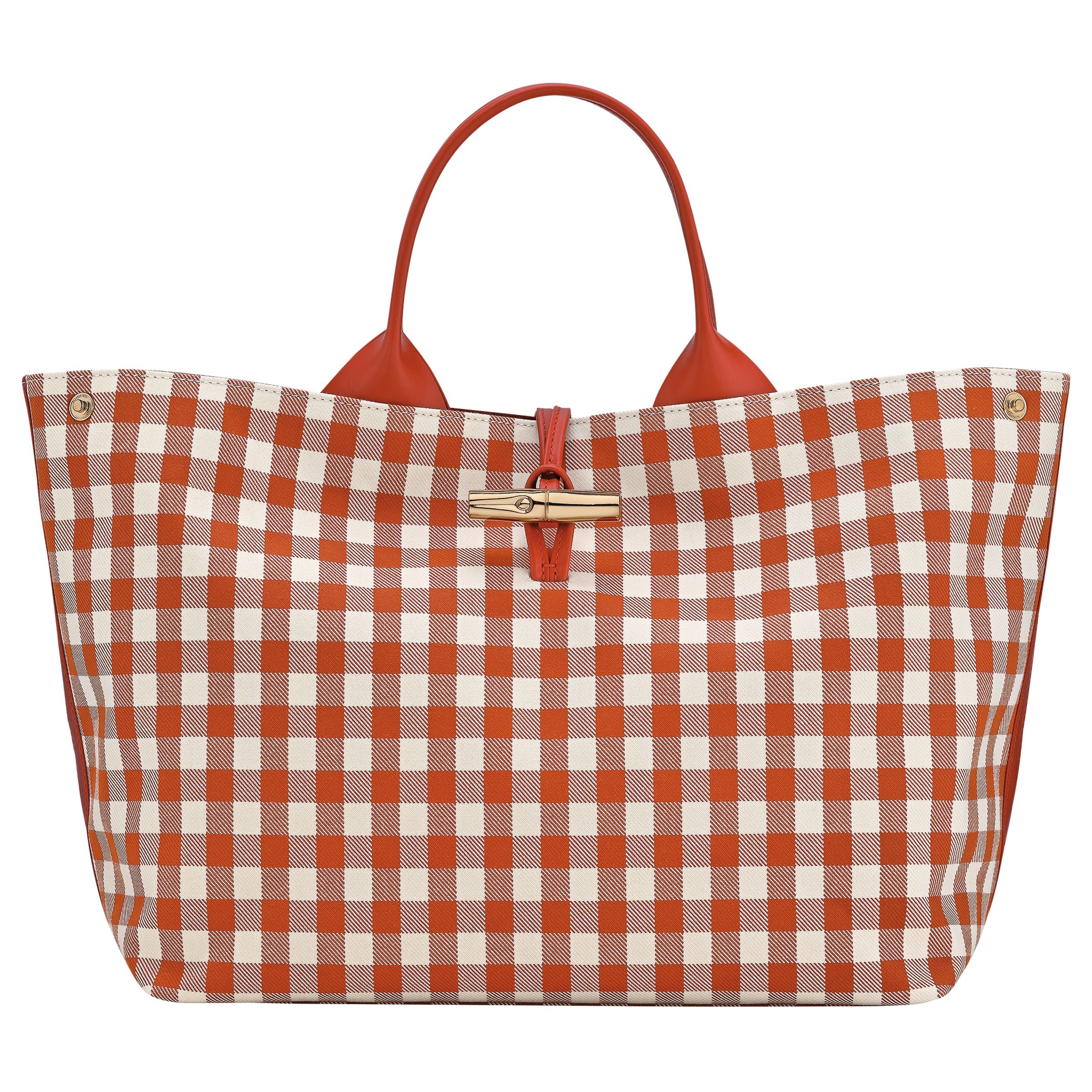 Le Roseau系列 手提包 (紅色)。NT23,500（瓏驤提供）