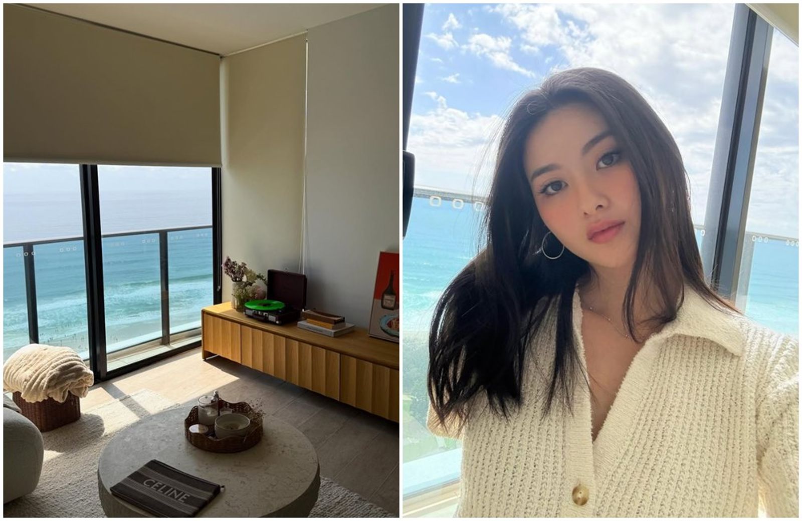 &nbsp;廖思惟分享澳洲豪宅一隅。（翻攝trinityliao IG）