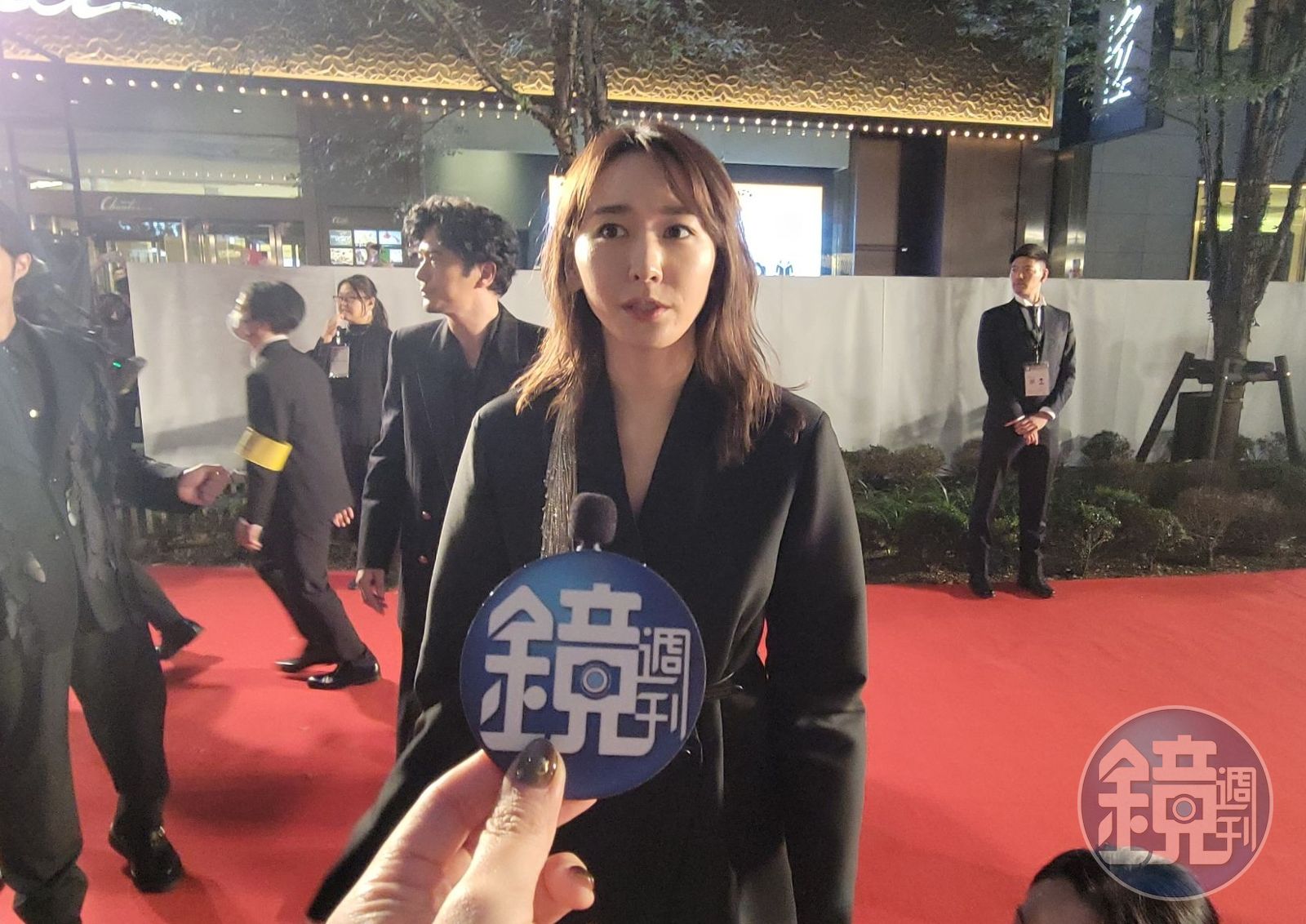 新垣結衣帶著新片《正欲》出席東京影展紅毯，也特地向台灣粉絲問好。（圖／鏡週刊）