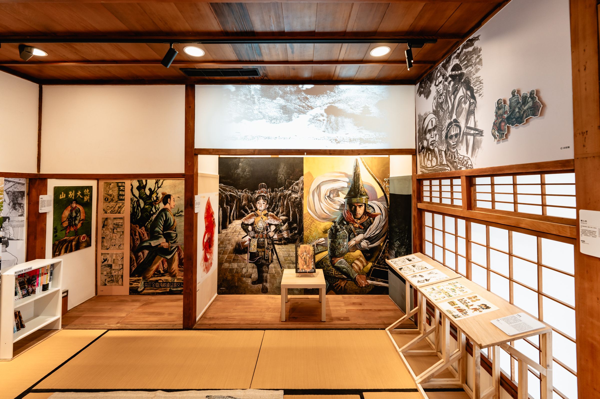 國家漫畫博物館東側基地將於23日開展，共由15棟歷史建築組成。（文化部提供）