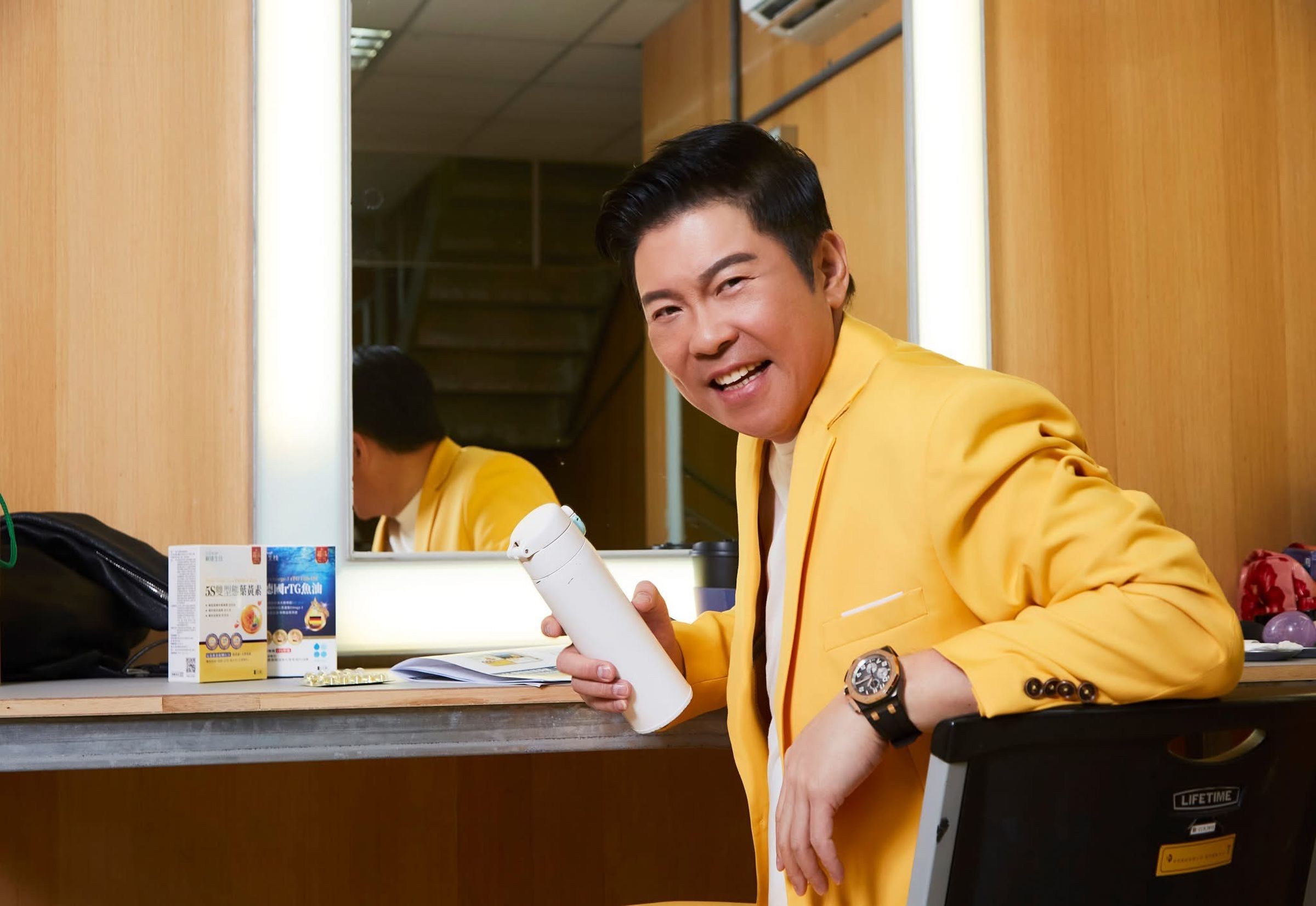 曾國城因失言風波，臨時缺席一場公益活動。（翻攝自曾國城臉書）
