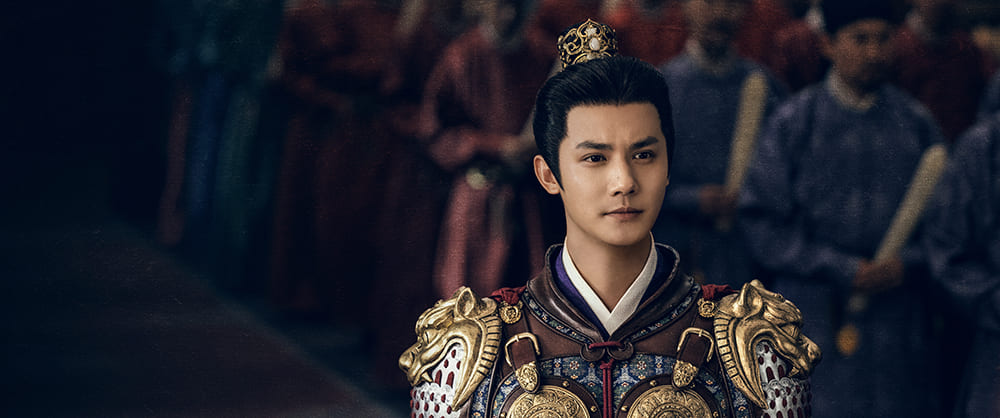 鄭業成首次與女神合作，和劉詩詩對戲嘴角失守。（愛爾達電視 提供）