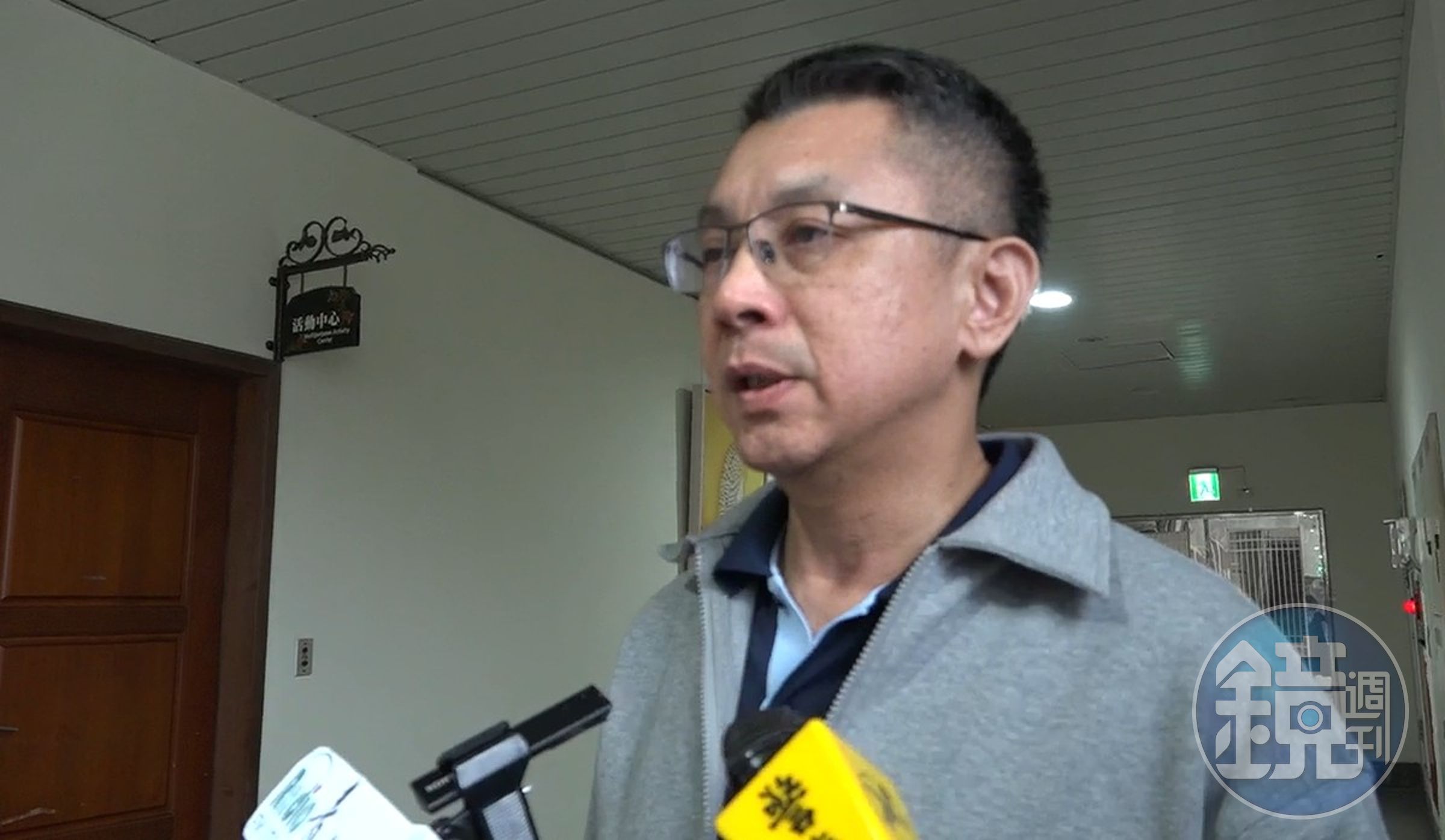 台中女子監獄典獄長林順斌。