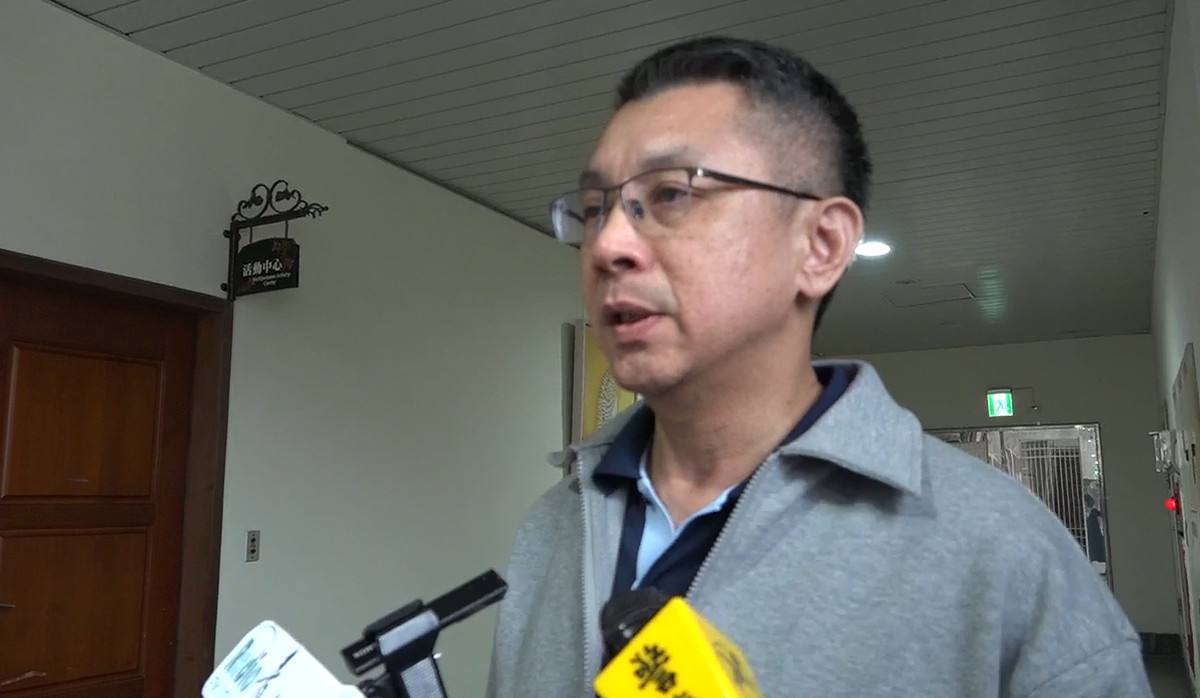 台中女子監獄典獄長林順斌。