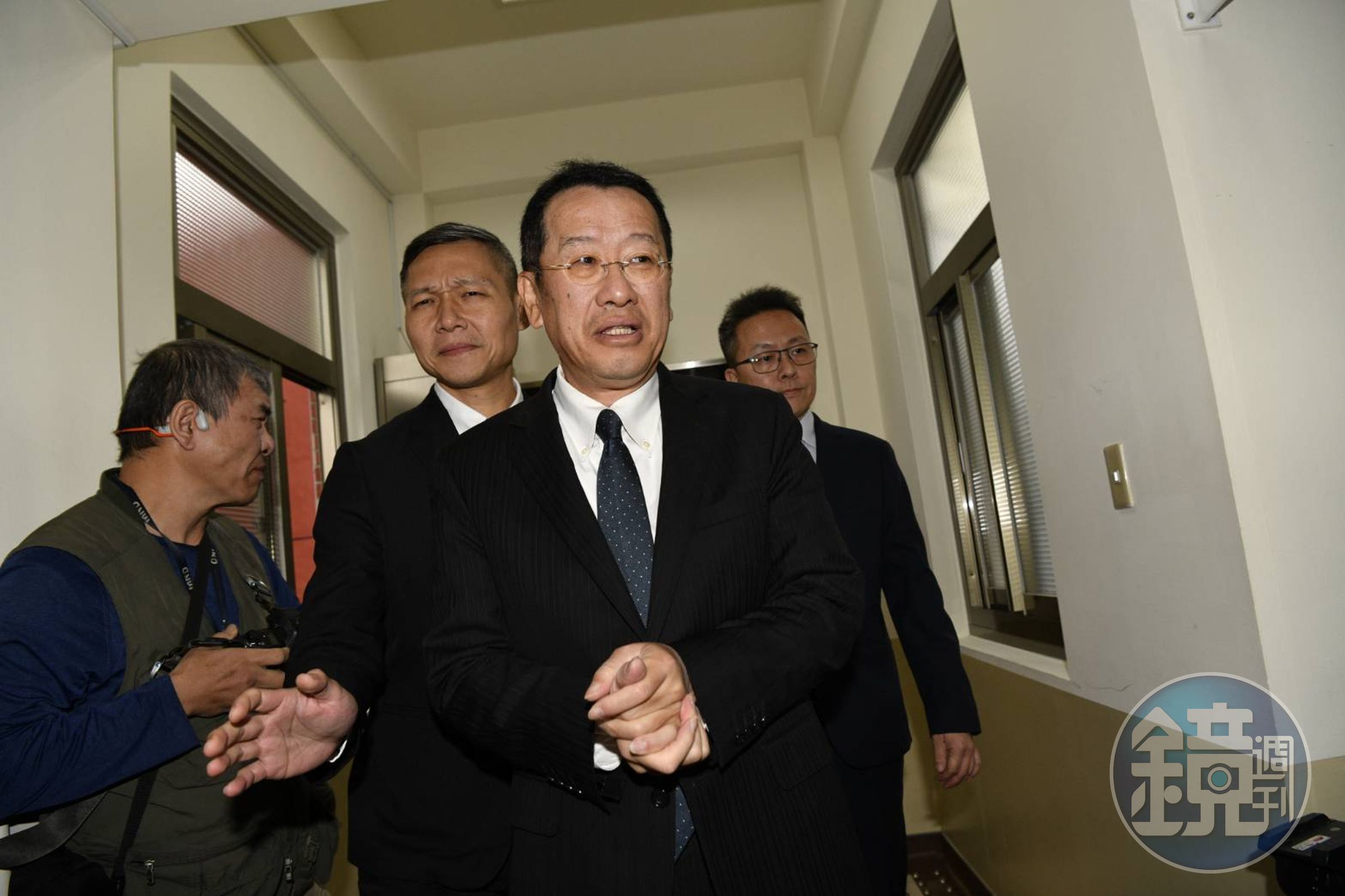 國防部澄清關於顧立雄在國安會議上變臉走人的報導。（本刊資料照）
