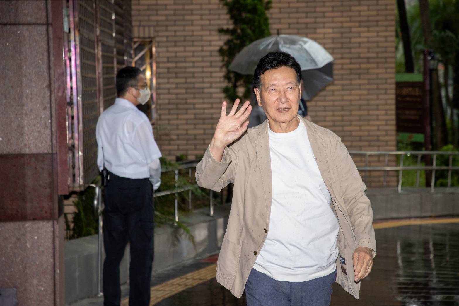 趙少康亮票案，一審判決結果出爐。（鏡報林煒凱）