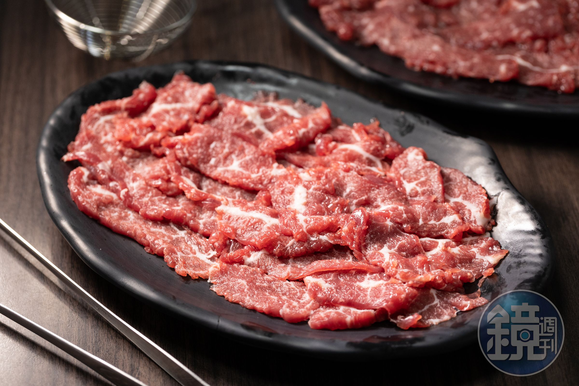 「扇子肉」肥瘦居中，口感有點脆。（300元／小份、550元／大份）