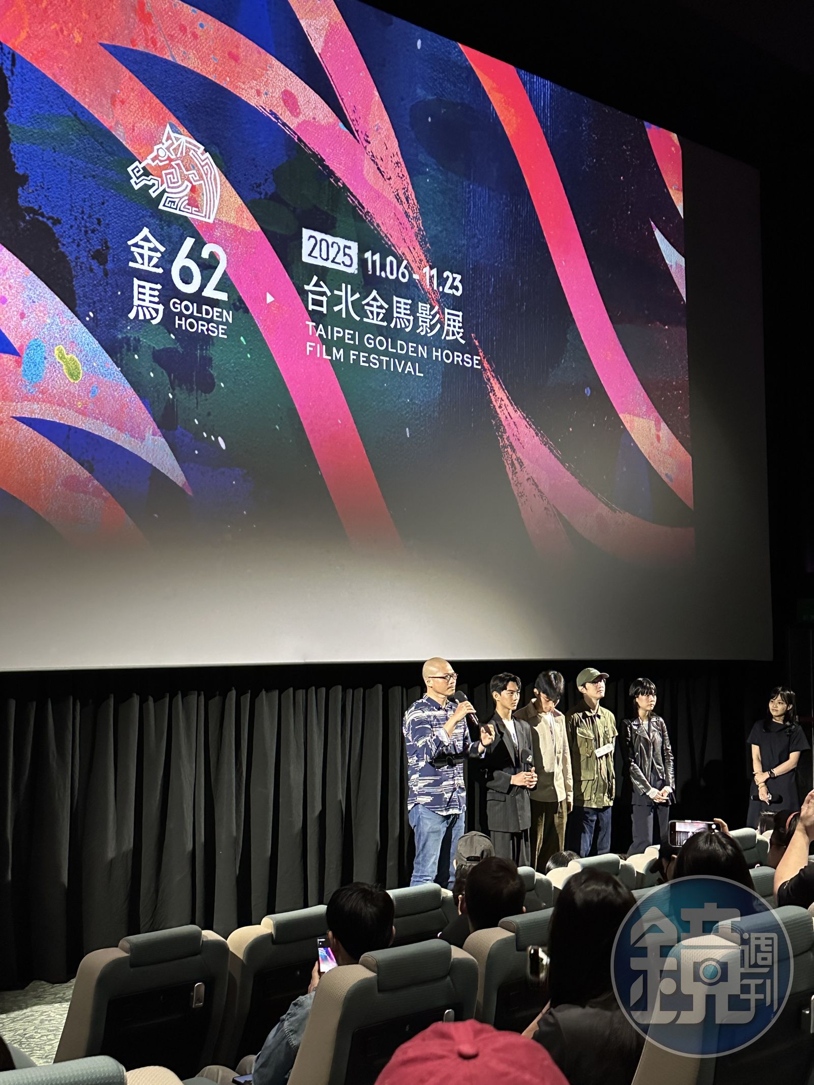 《南方時光》曹仕翰（左1）以此片入圍金馬獎最佳導演，對於突然被馬拉喀什國際影展撤片感到遺憾，也為所有演員、工作人員感到可惜