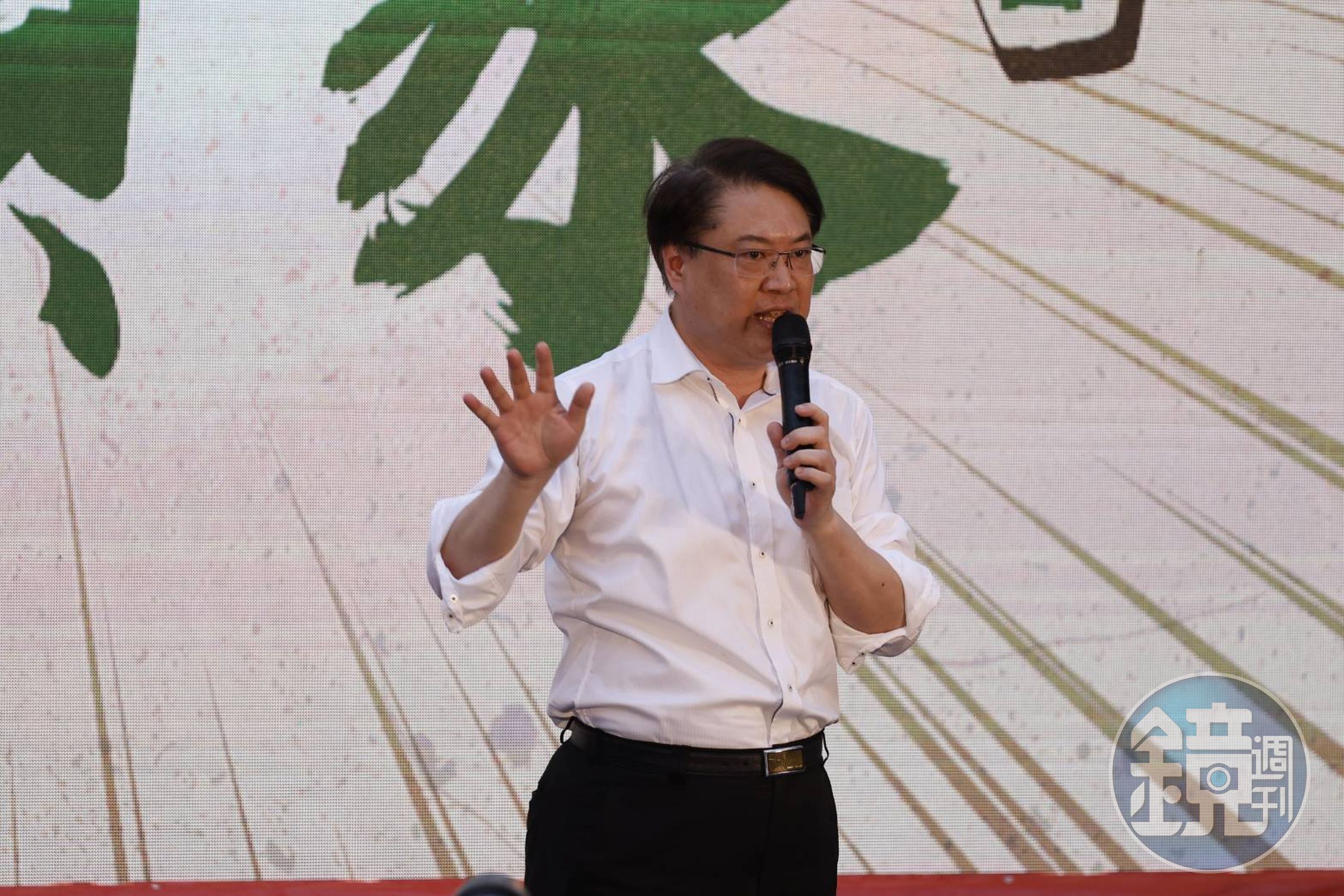 民進黨祕書長林右昌出席宣講。