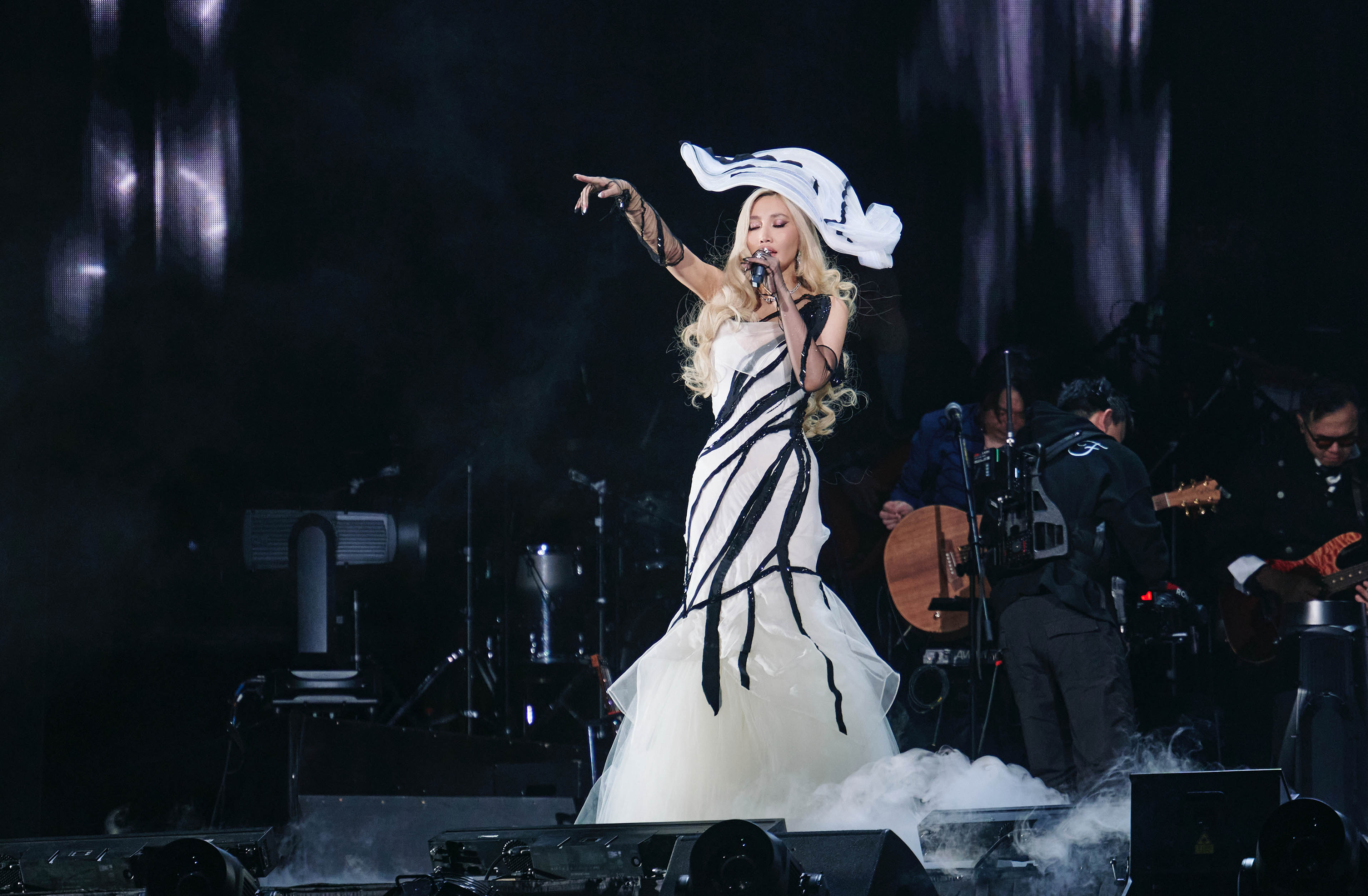 A‑Lin最新巡演《歌 跡Journey》在成都五糧液文化體育中心綜合體育館連3場。（众悅娛樂提供）