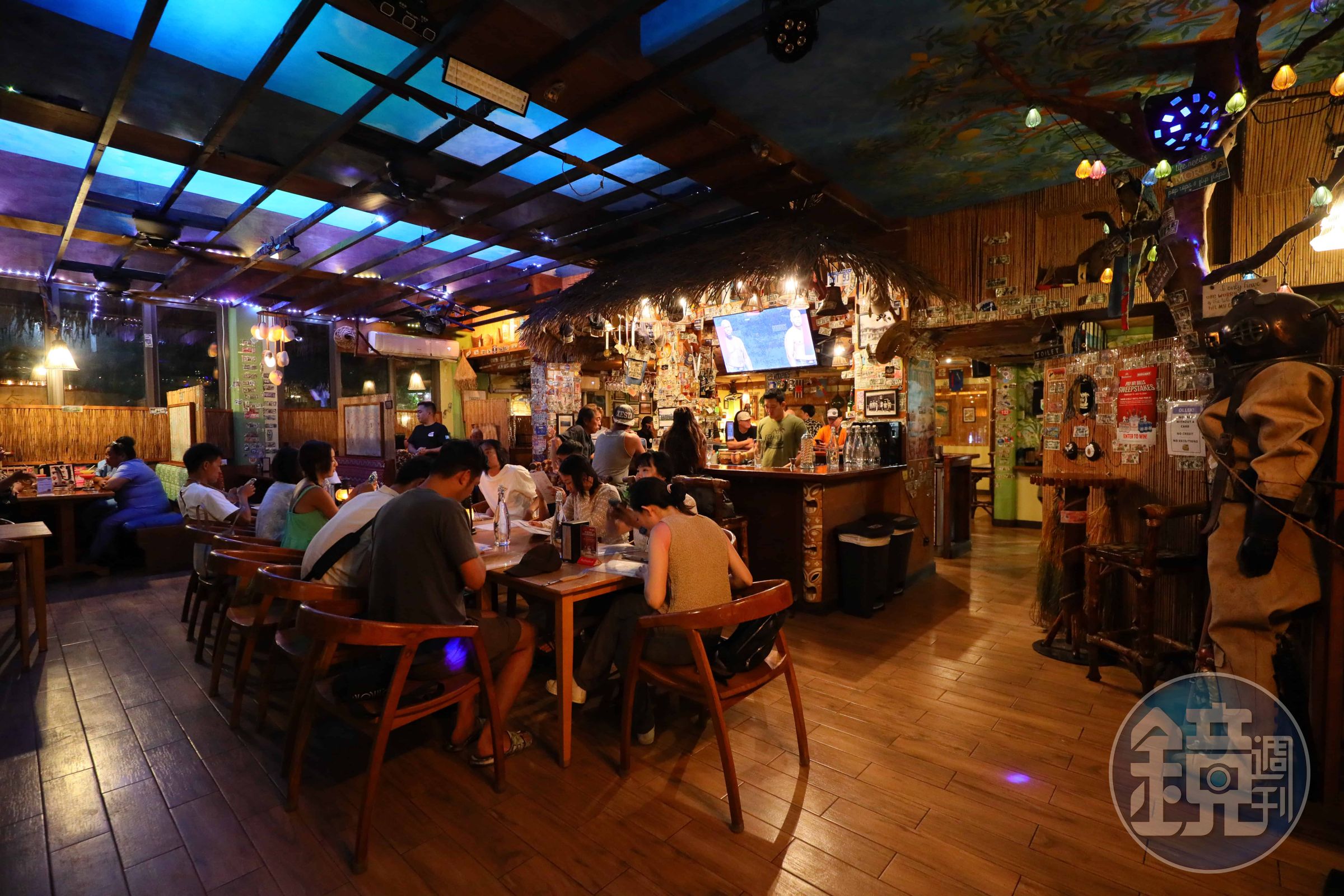 The Canoe House店內空間與設計帶給人溫馨親切的氣氛。