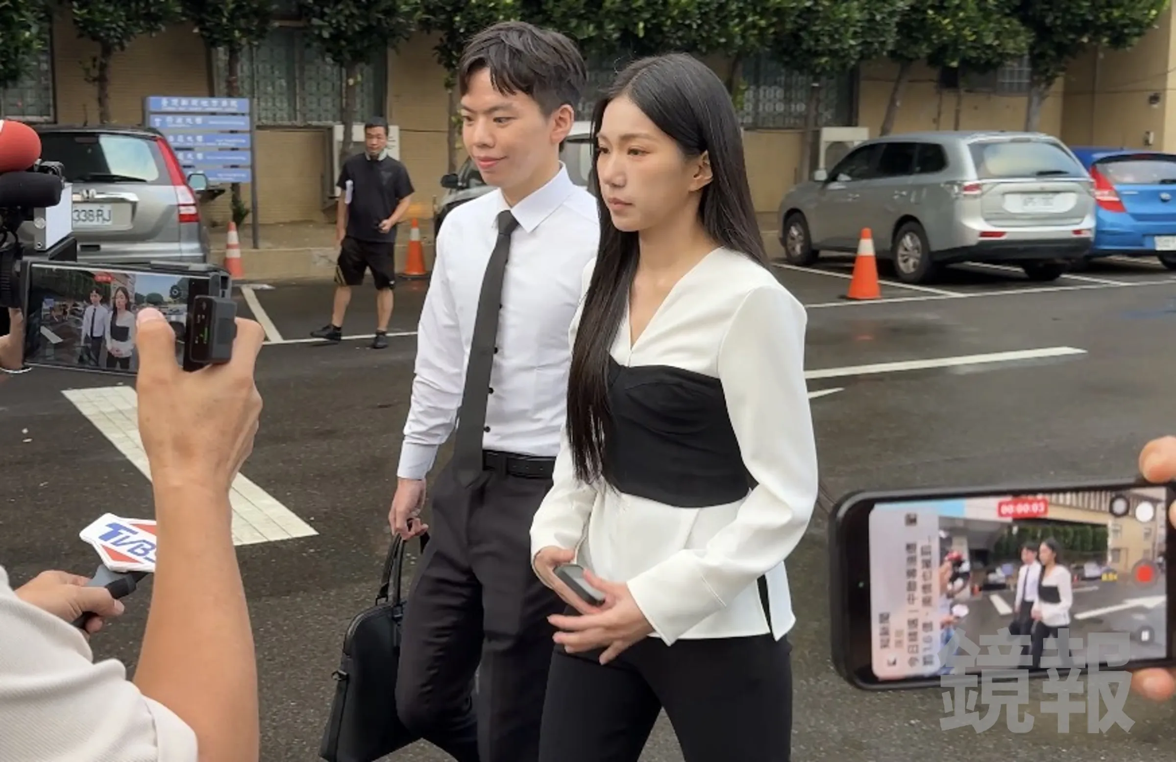 張家人的官司一審宣判,家寧唯一獲判無罪,她的律師郭柏鴻也開心發文慶祝。(鏡報呂健豪)